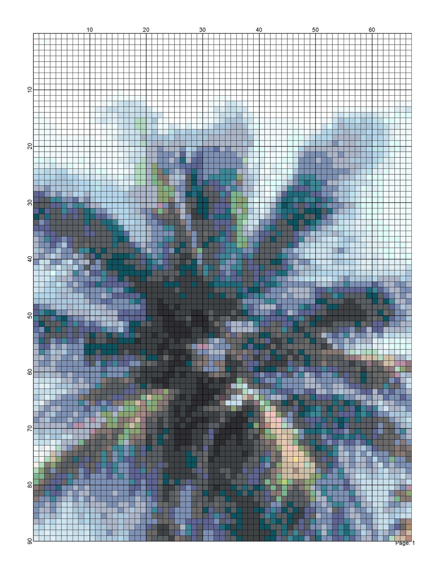 Beach Swing/ Cross Stitch Patterns/ Sweet Home 128