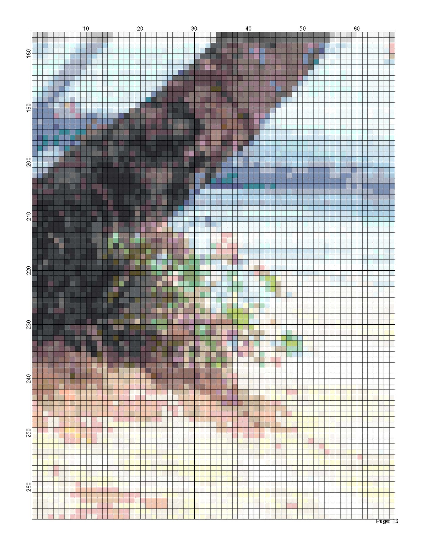 Beach Swing/ Cross Stitch Patterns/ Sweet Home 128