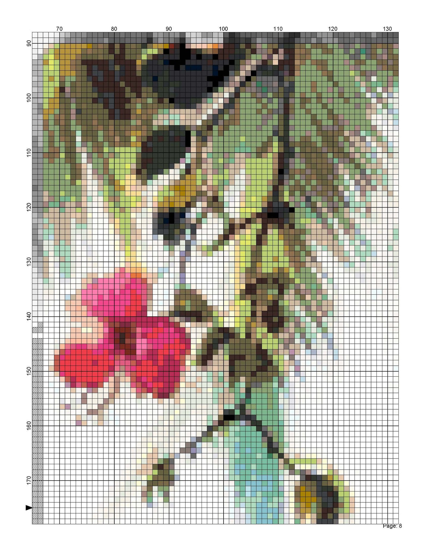 Beach Swing/ Cross Stitch Patterns/ Sweet Home 131