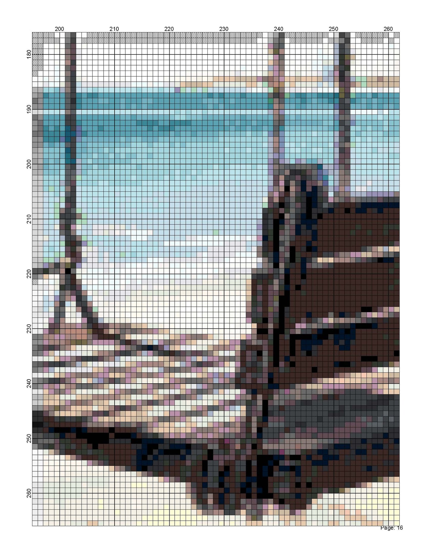 Beach Swing/ Cross Stitch Patterns/ Sweet Home 131