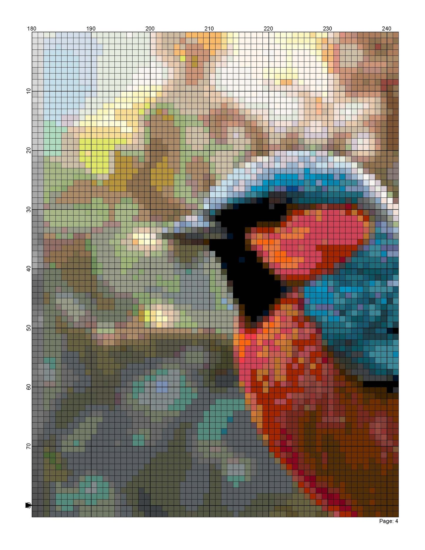 Counted Cross Stitch patterns/ Birds and flowers/ Animals 189