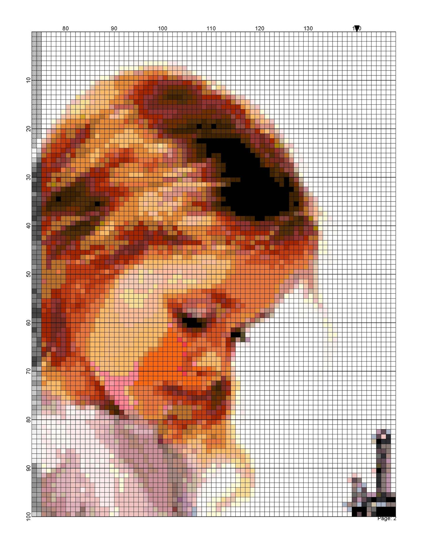 Counted Cross Stitch patterns/ Blonde Girl and Sewing Machine/ Dream Home 113