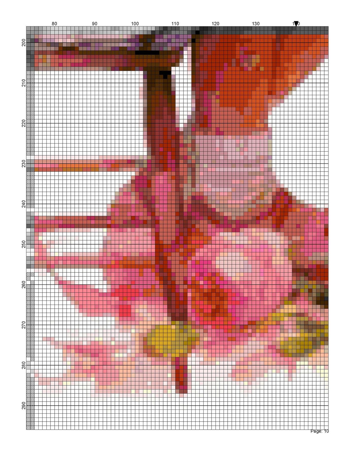 Counted Cross Stitch patterns/ Blonde Girl and Sewing Machine/ Dream Home 113