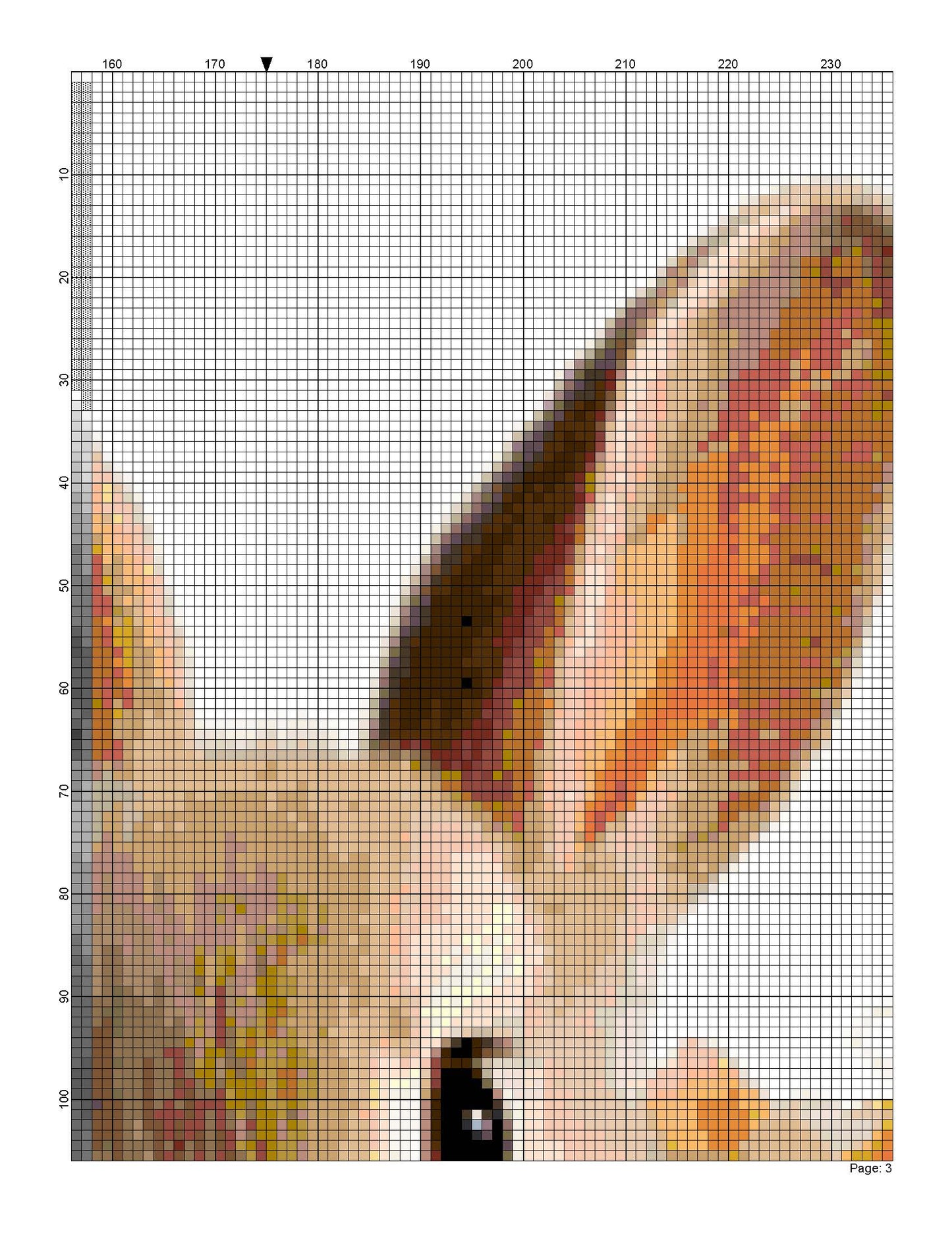 Counted Cross Stitch patterns/ Easter Bunny and Eggs/ Easter 8