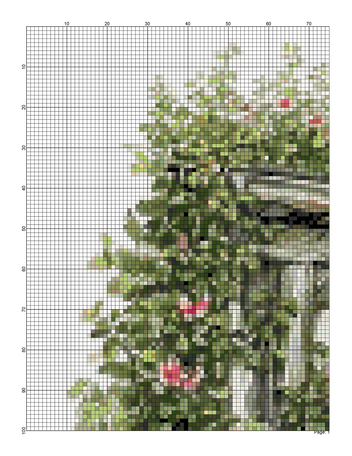 Chair in the Garden/ Cross Stitch Patterns/ Sweet Home 138