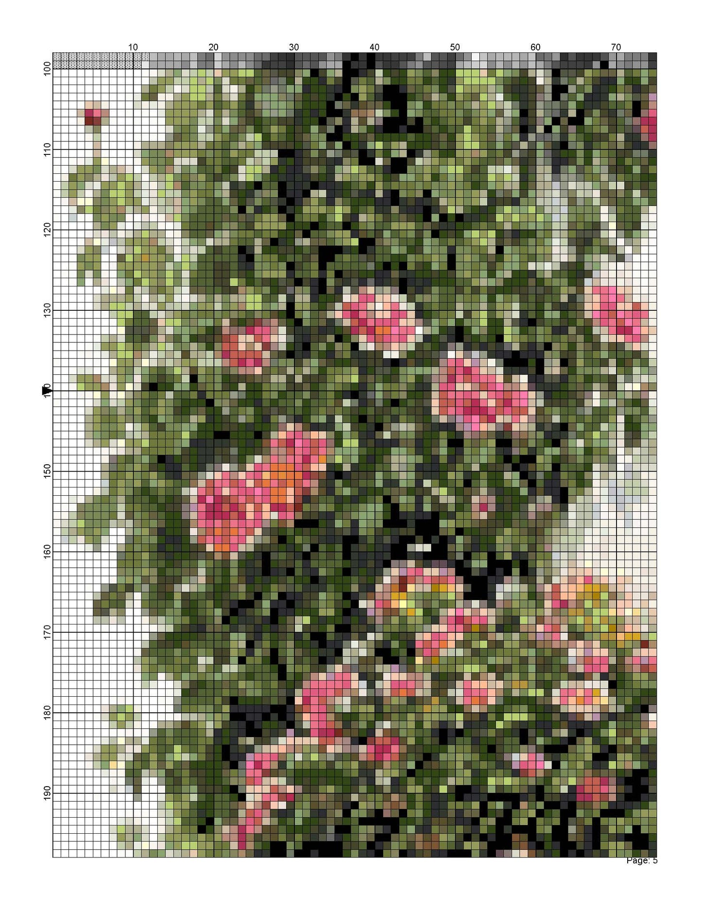 Chair in the Garden/ Cross Stitch Patterns/ Sweet Home 138