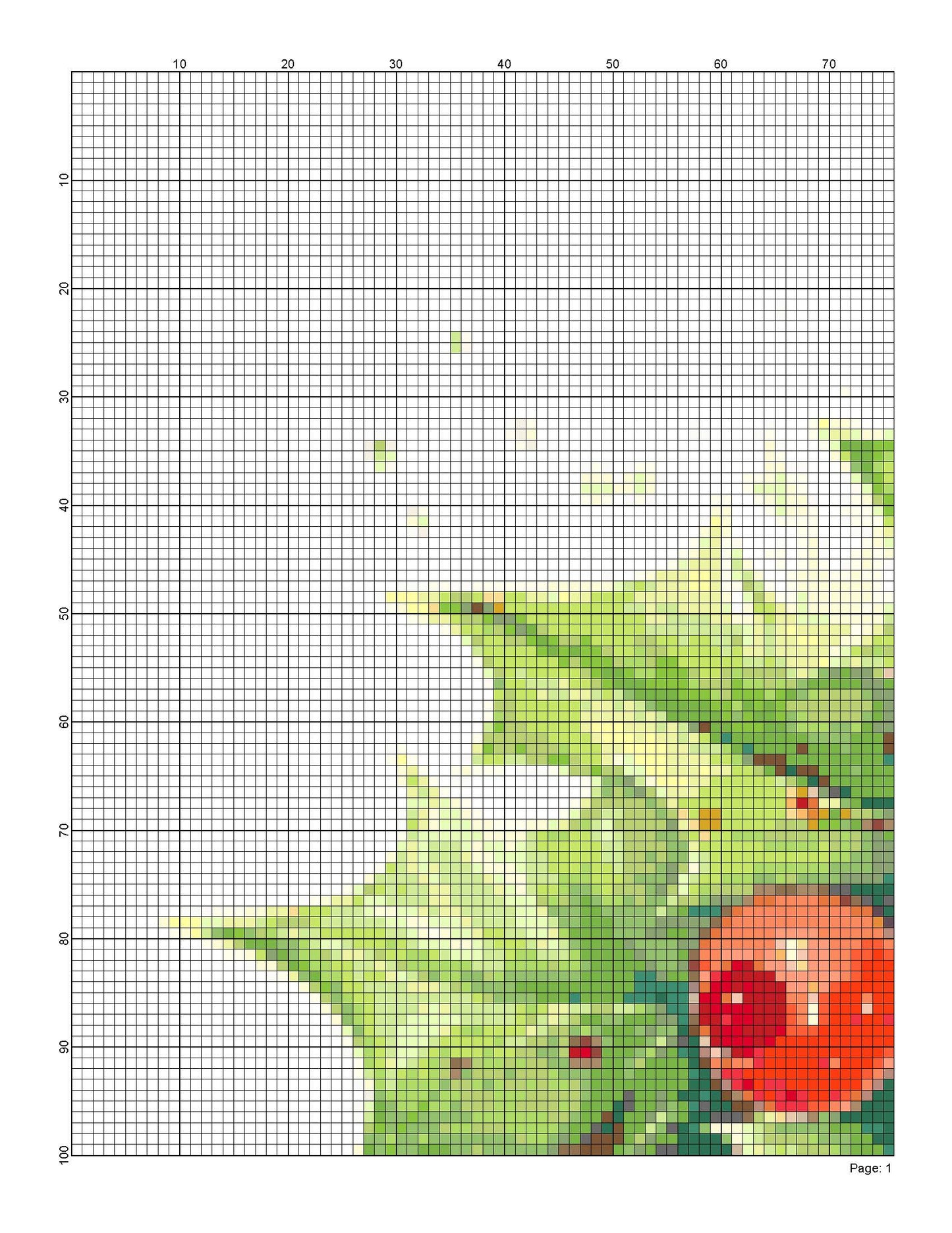 Counted Cross Stitch patterns/ Christmas Cupcake/ Christmas 17