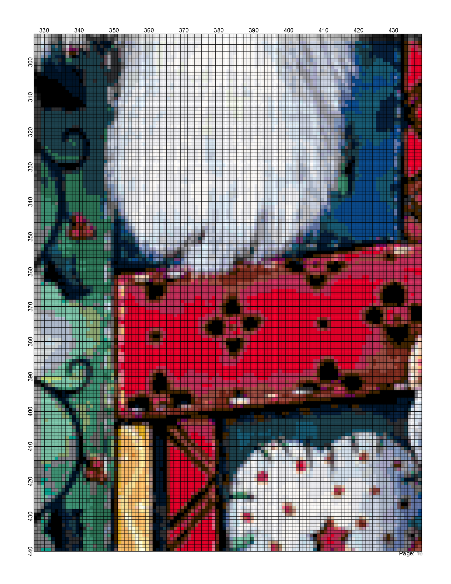 Christmas Cute Cats/ Cross Stitch Patterns PDF/Animals 115