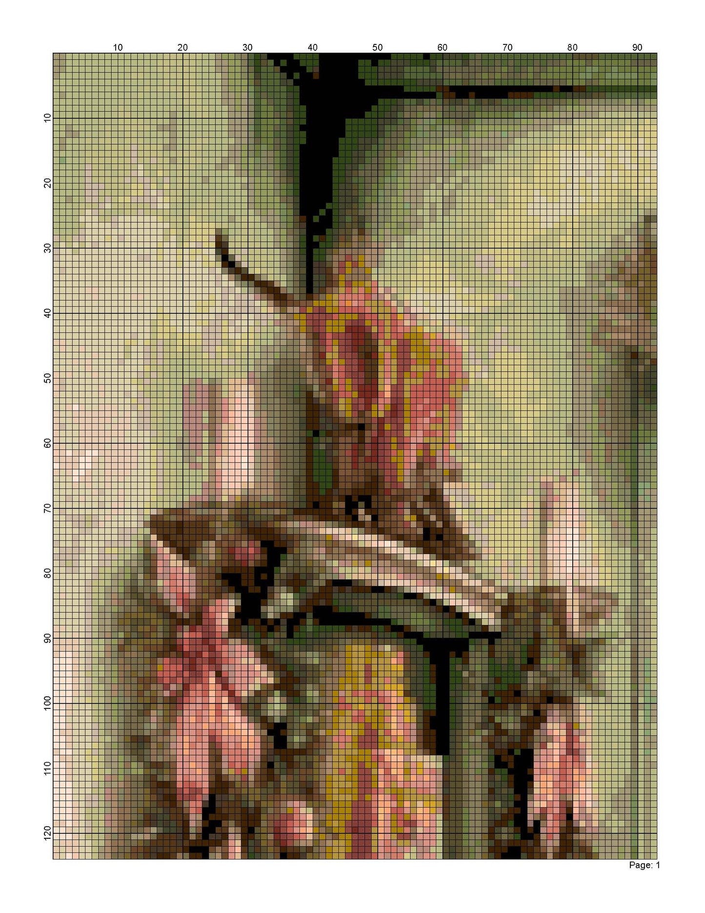 Counted Cross Stitch patterns/ Christmas Room 22