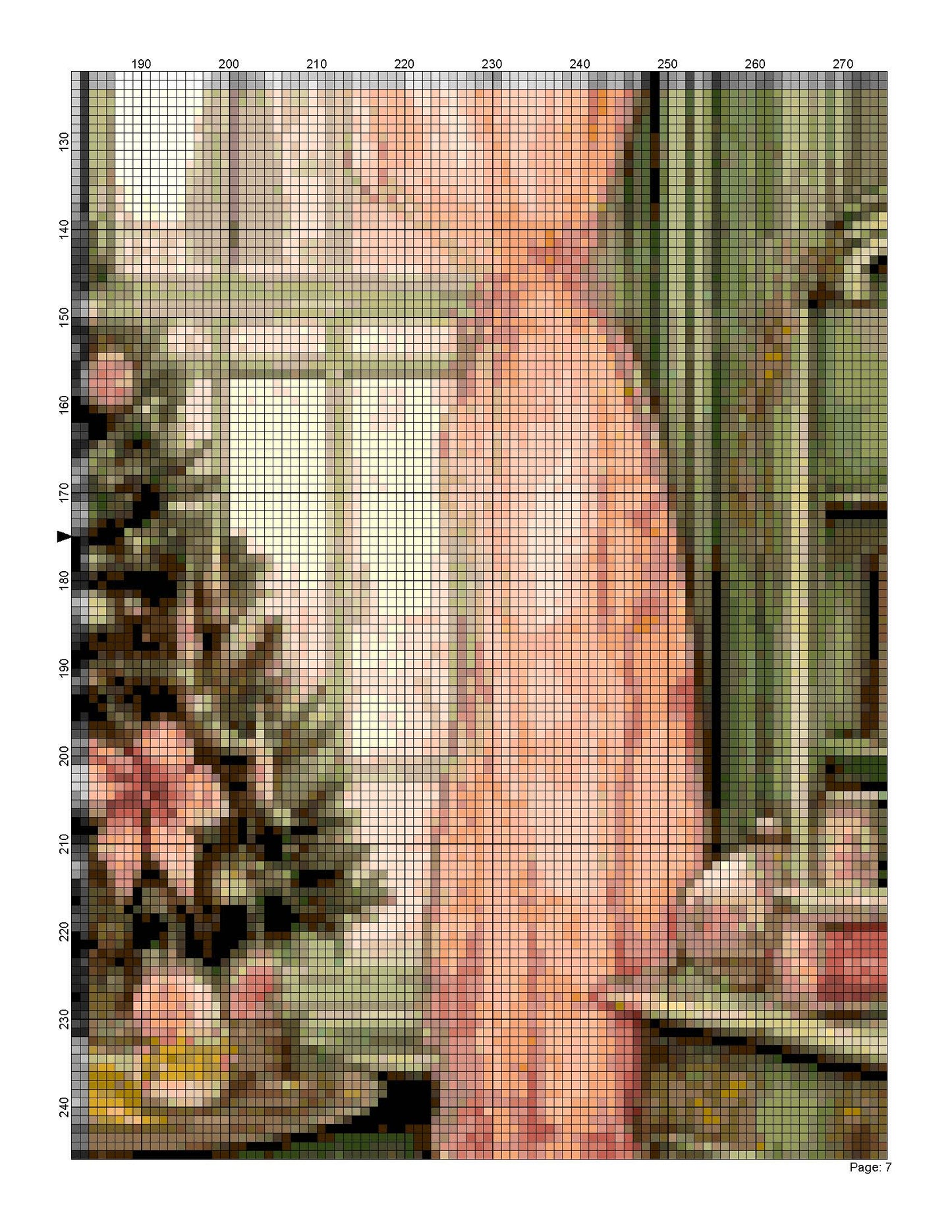 Counted Cross Stitch patterns/ Christmas Room 22