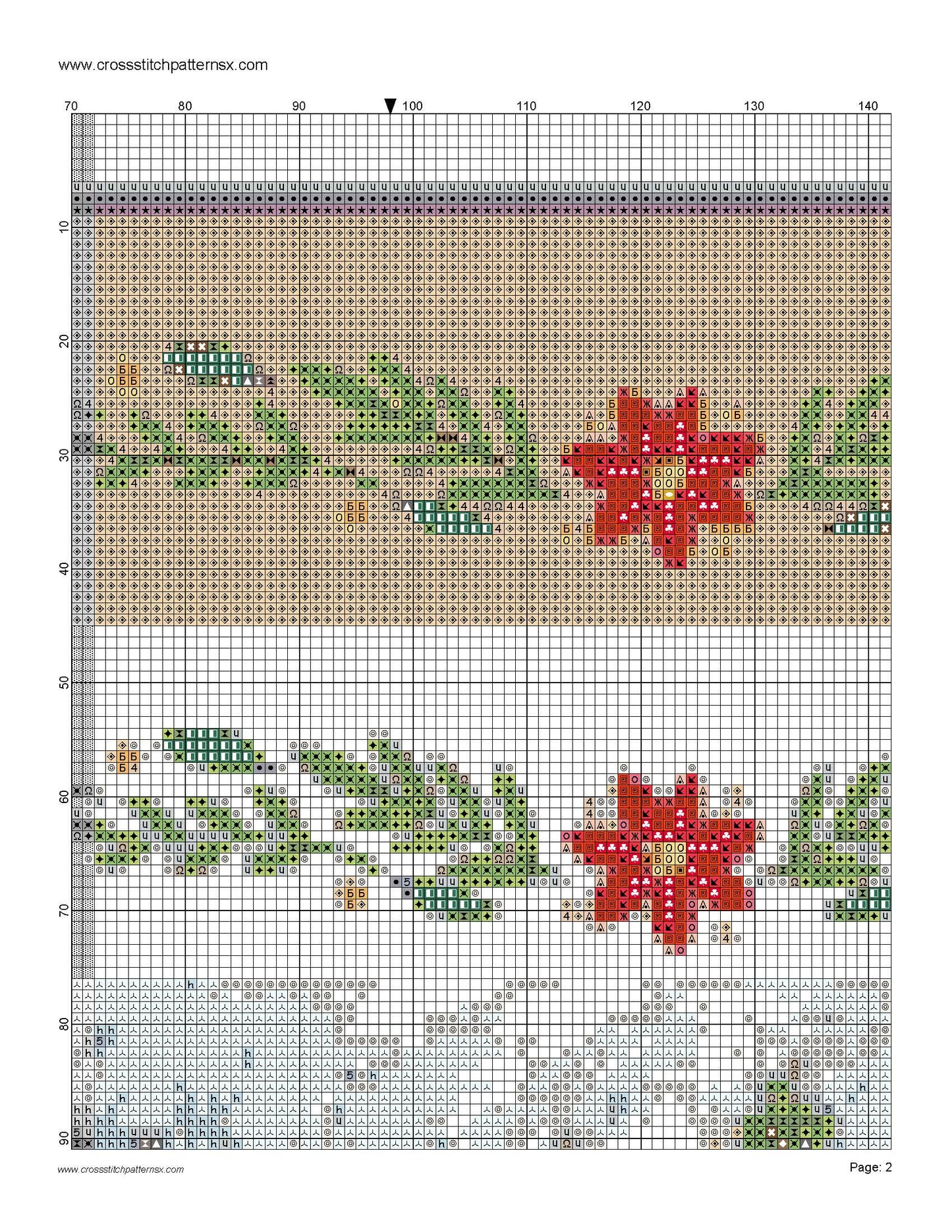 Christmas Stocking/ Christmas Red Truck/ Cross Stitch Patterns 3