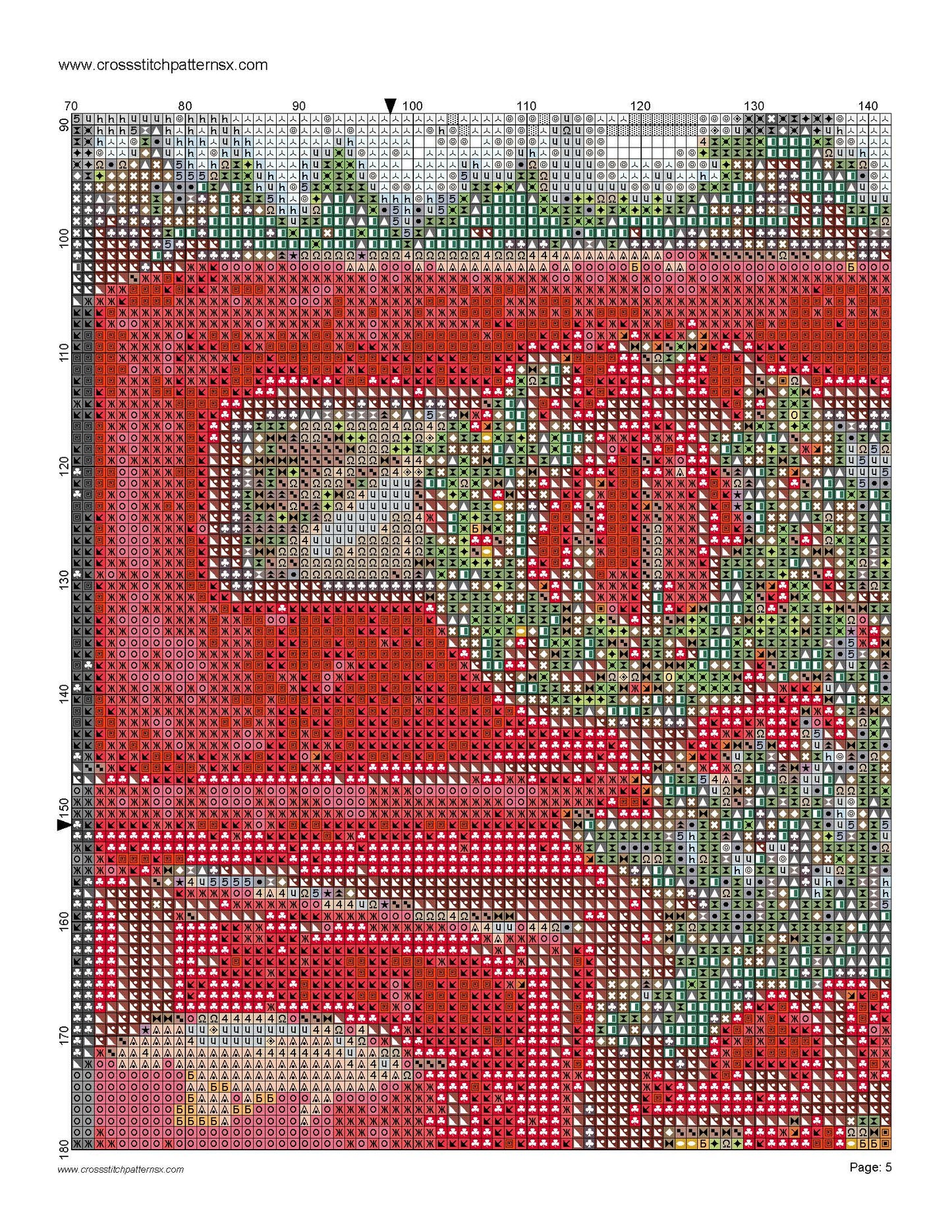 Christmas Stocking/ Christmas Red Truck/ Cross Stitch Patterns 3