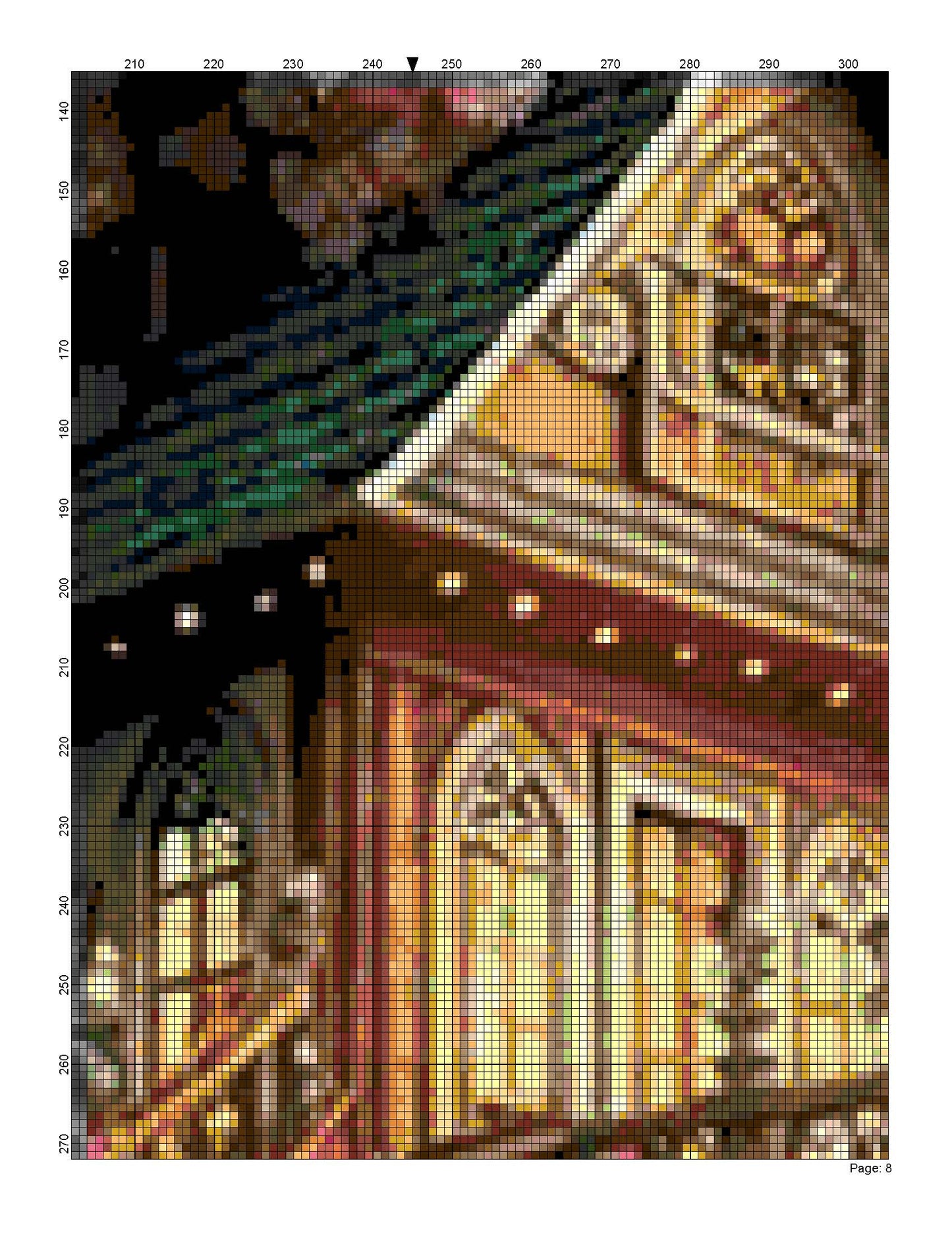 Counted Cross Stitch patterns/ Fairy Sweet Home/ Dream Home 101