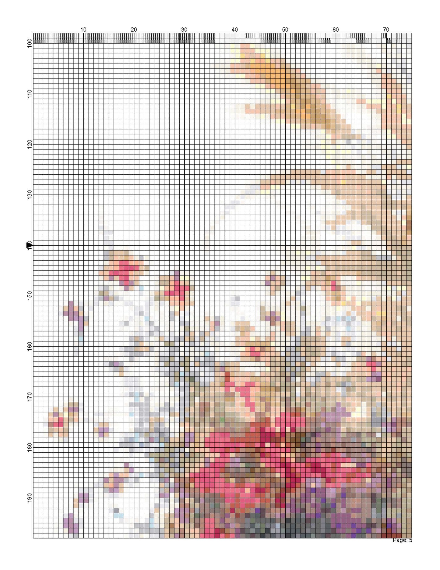 Chair in the Garden/ Cross Stitch Patterns/ Sweet Home 126