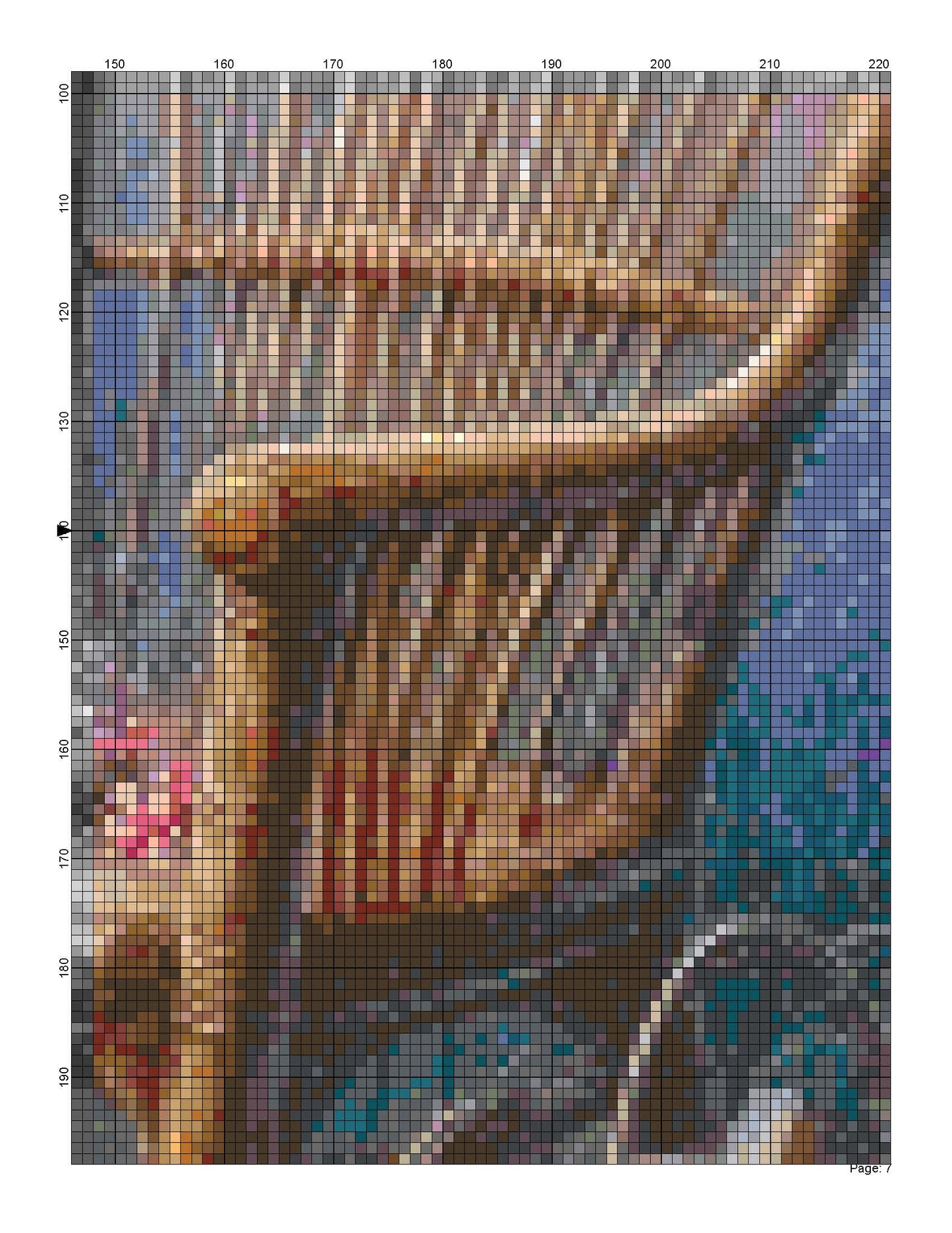 Chair in the Garden/ Cross Stitch Patterns/ Sweet Home 126