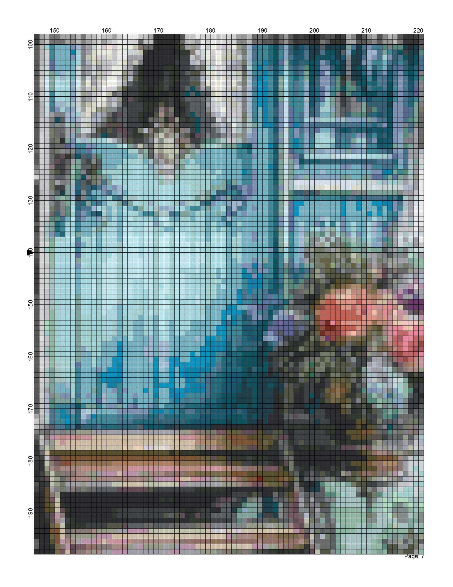 Counted Cross Stitch patterns/ Floral Garden Caravan/ Dream Home 125