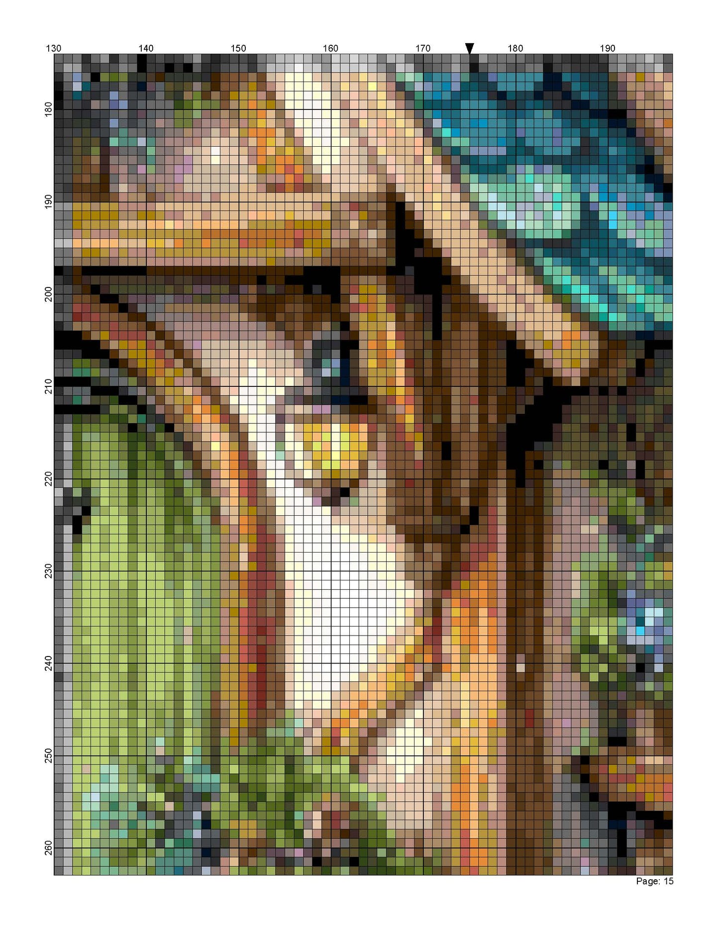 Counted Cross Stitch patterns/ Gnome Flowers Home Dream Home 121