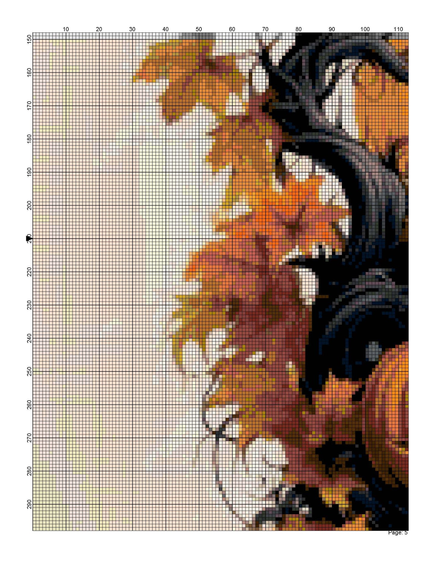 Counted Cross Stitch patterns/ Halloween-Pumpkin-Haunted House 44