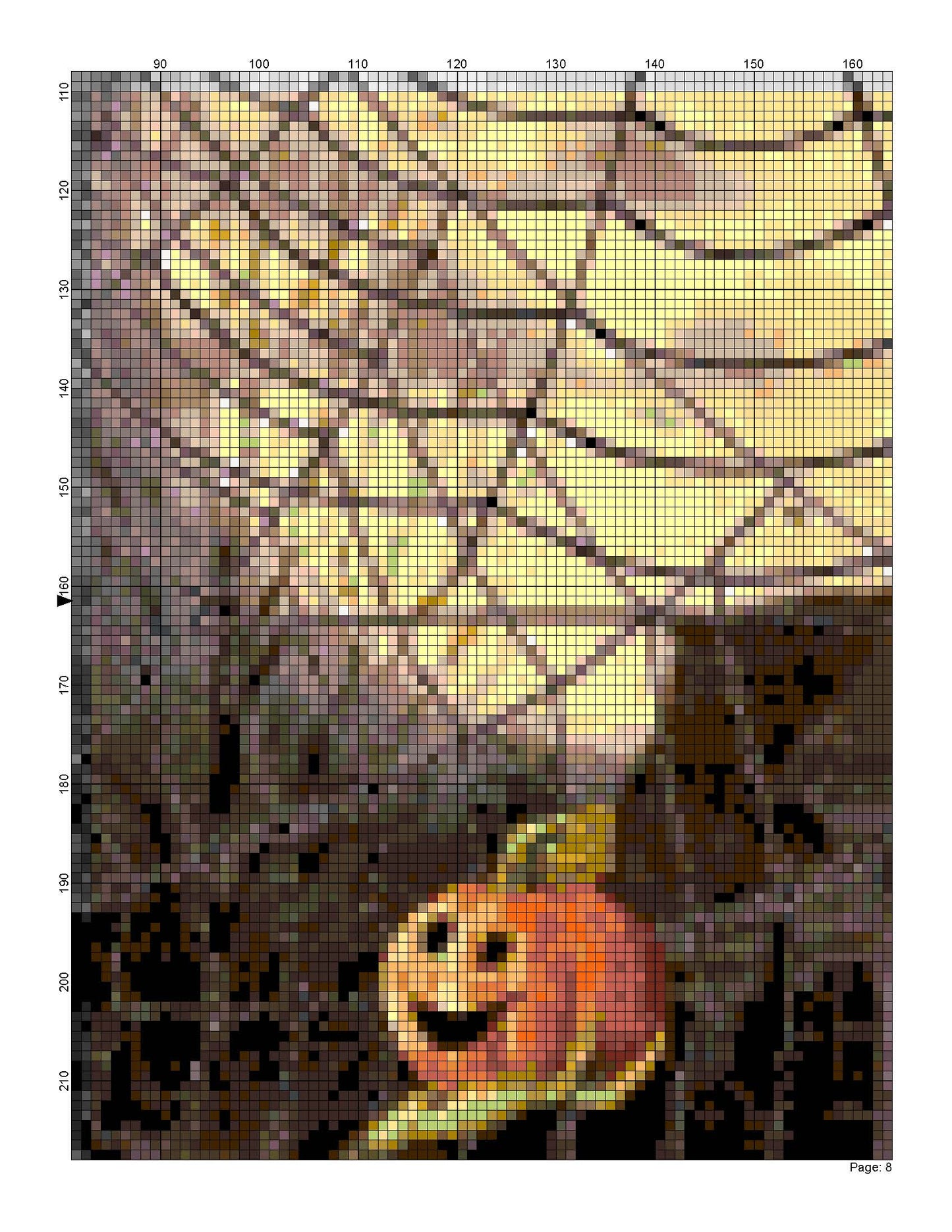 Counted Cross Stitch patterns/ Halloween Haunted House/ Halloween 42