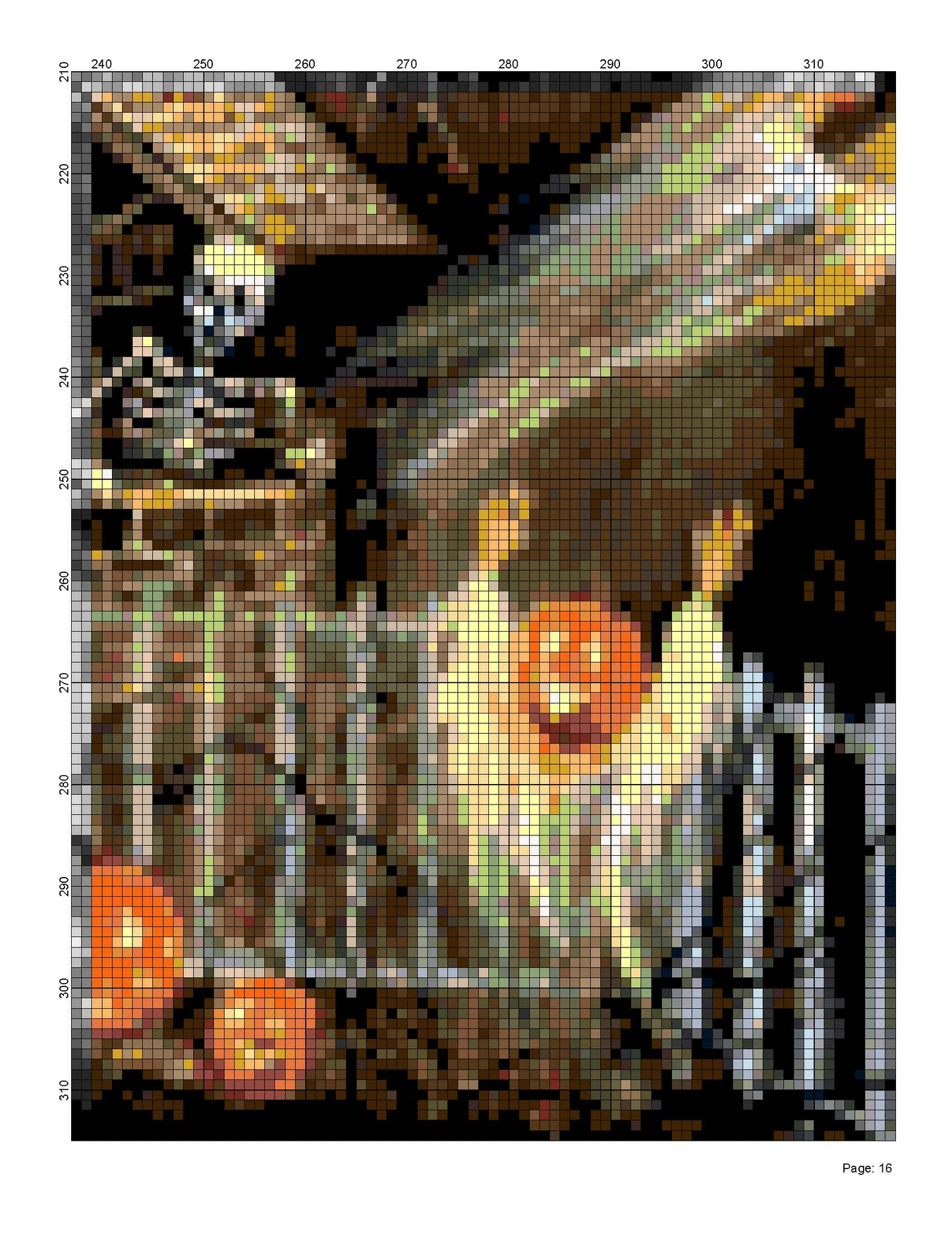 Counted Cross Stitch patterns/ Halloween Haunted House/ Halloween 43