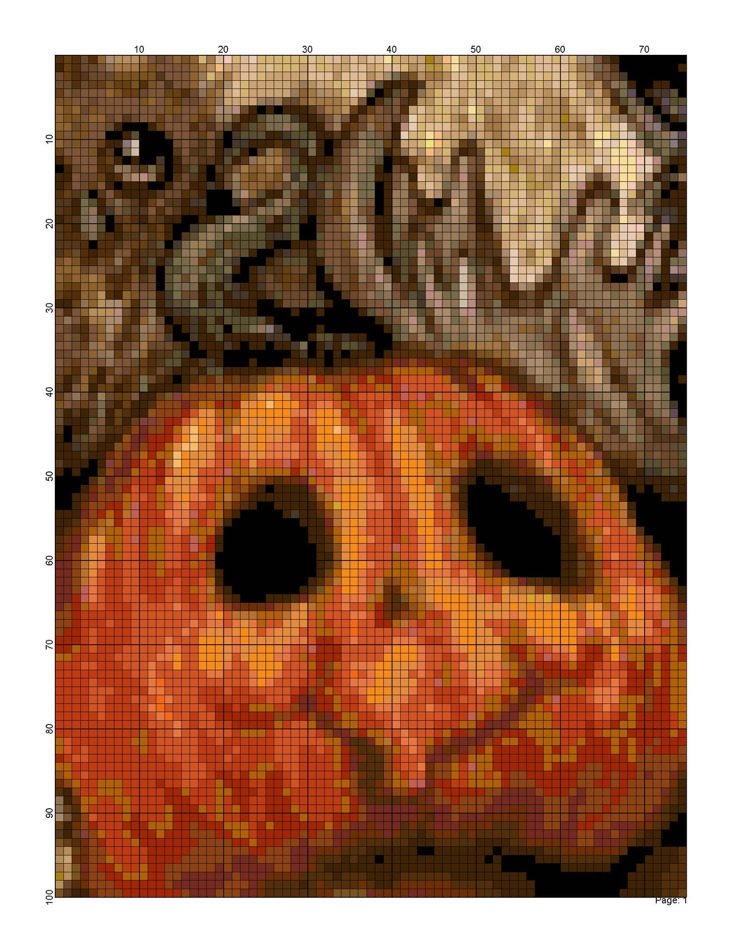 Counted Cross Stitch patterns/ Halloween Owls/ Halloween 56