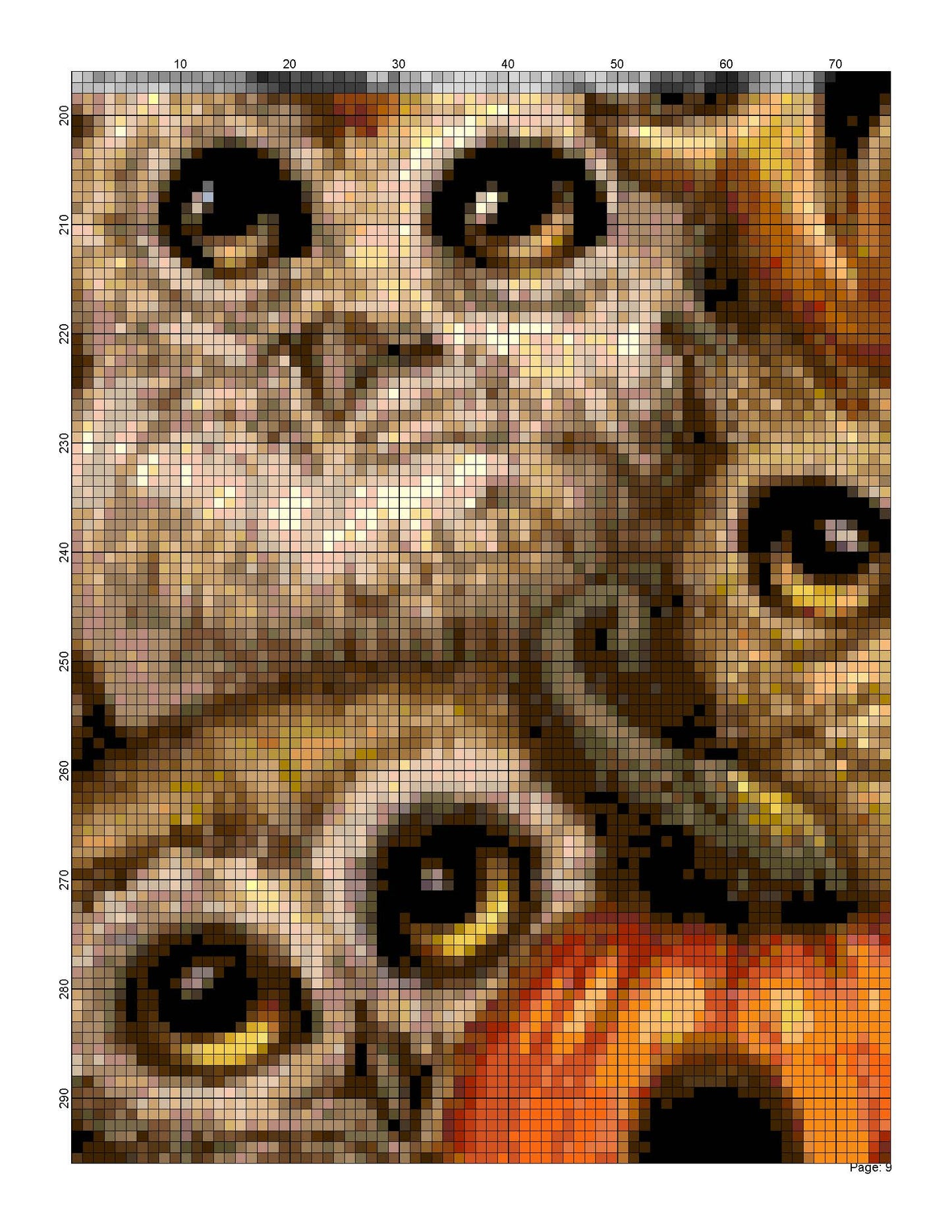 Counted Cross Stitch patterns/ Halloween Owls/ Halloween 56