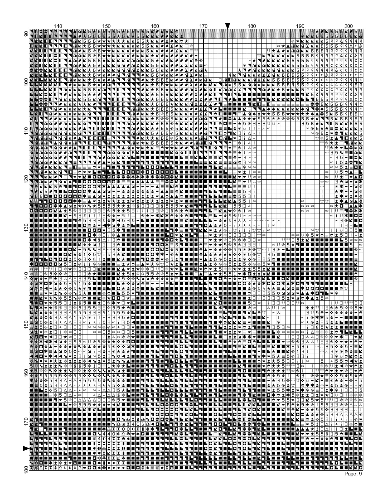 Skulls with Pumpkins Wreath/ Cross Stitch Patterns/ Halloween 62