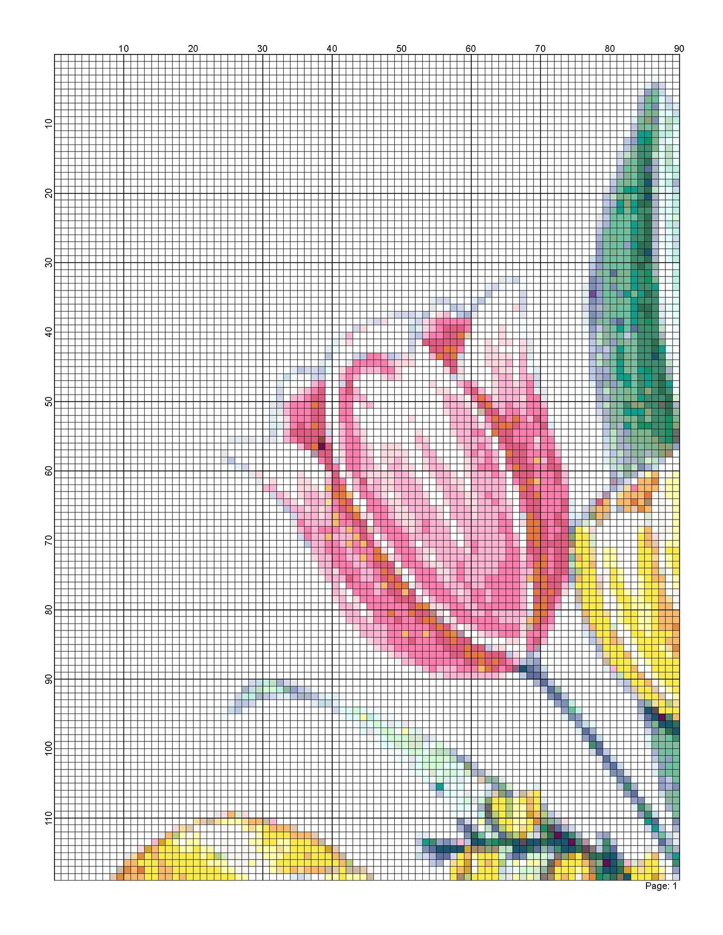 Counted Cross Stitch patterns/ Happy Mother's Day/ Mother's Day 1