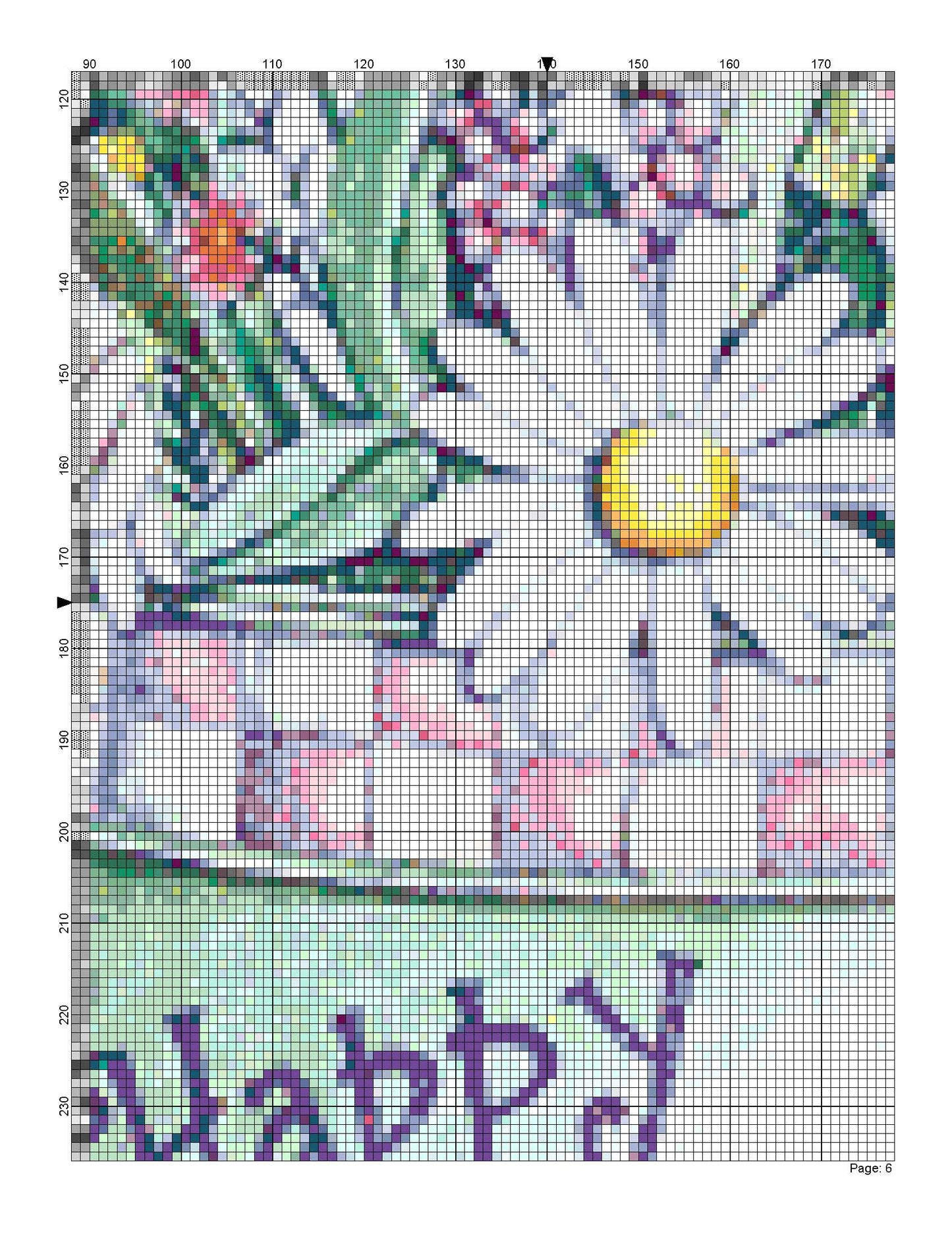 Counted Cross Stitch patterns/ Happy Mother's Day/ Mother's Day 1