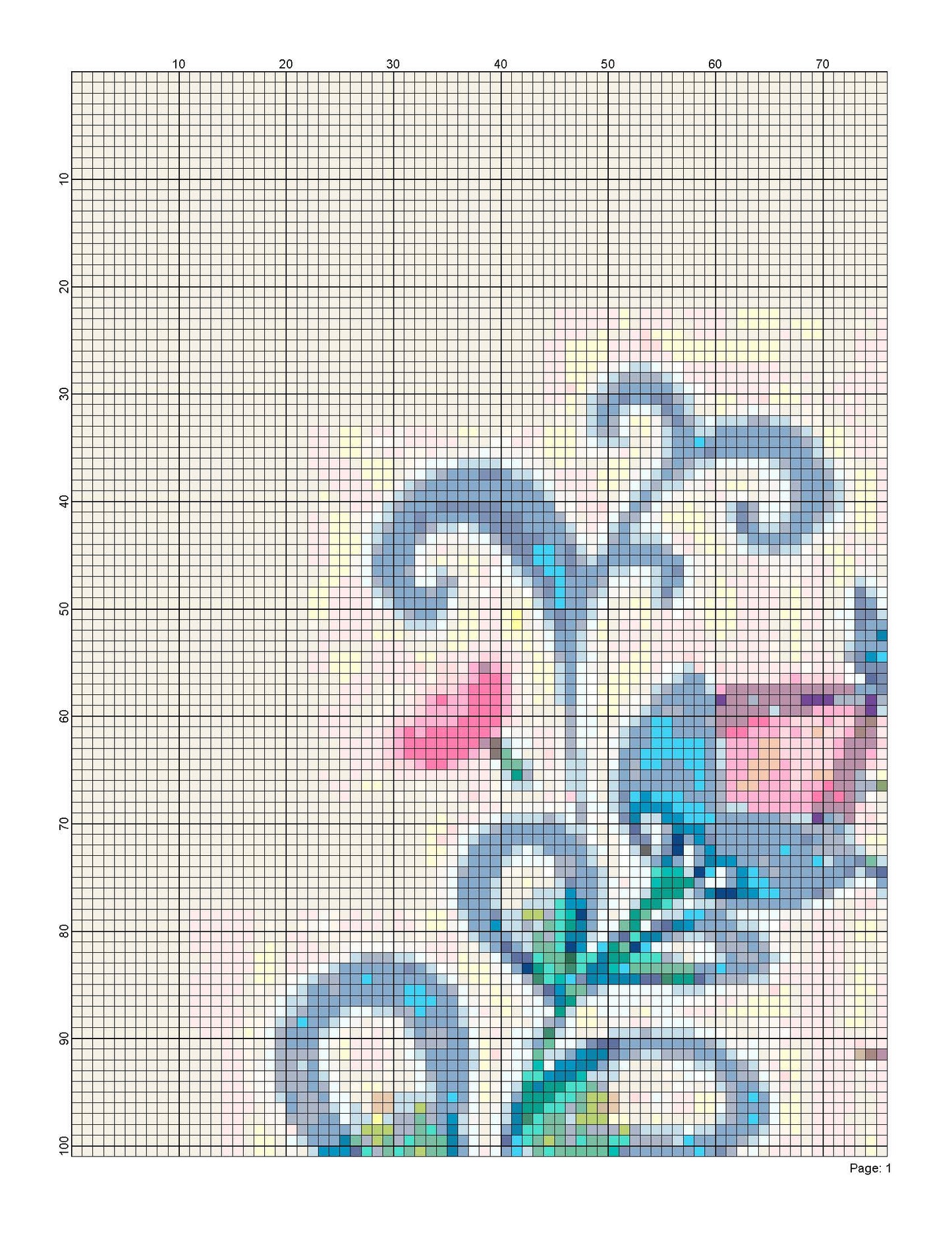 Counted Cross Stitch patterns/ Happy Mother's Day/ Mother's Day 4