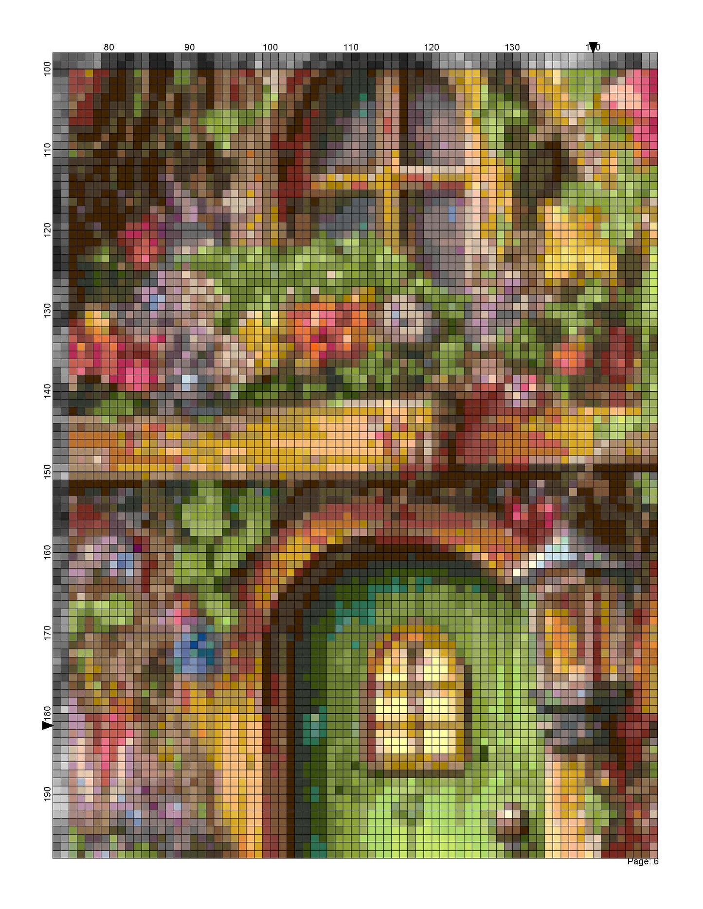 Counted Cross Stitch patterns/ House for Fairies/ Dream Home 129