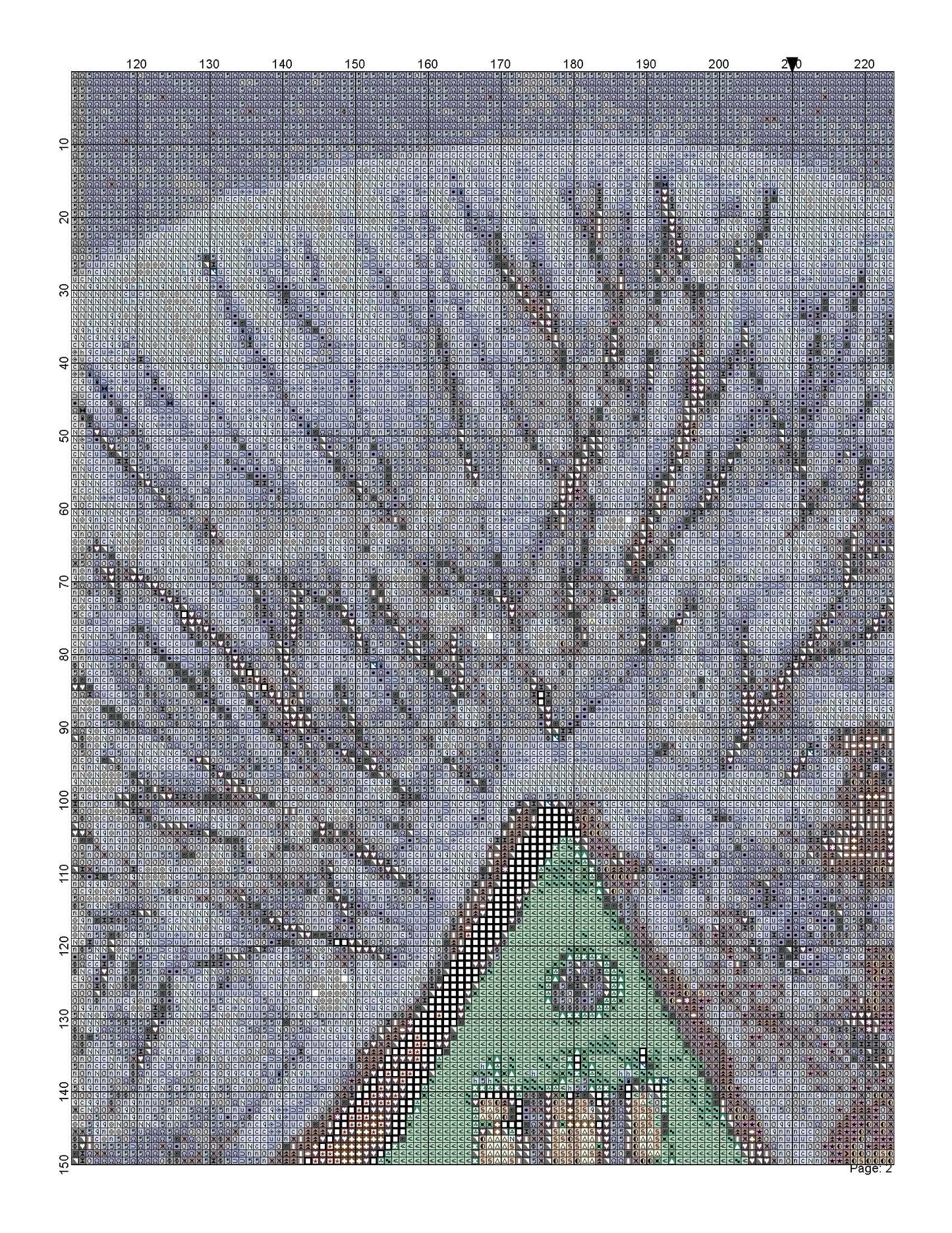 Houses for Fairies/ Cross Stitch patterns PDF/ Dream Home 87