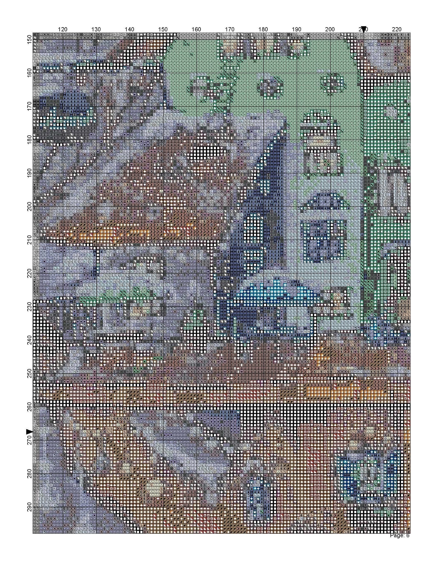 Houses for Fairies/ Cross Stitch patterns PDF/ Dream Home 87