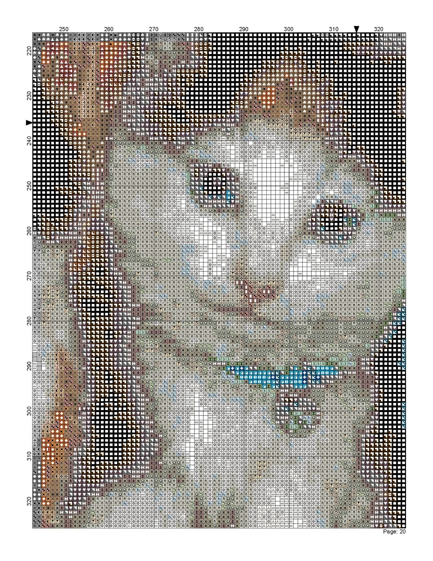 Knitting with Cute Cats/ Cross Stitch Patterns PDF/ Animals 146