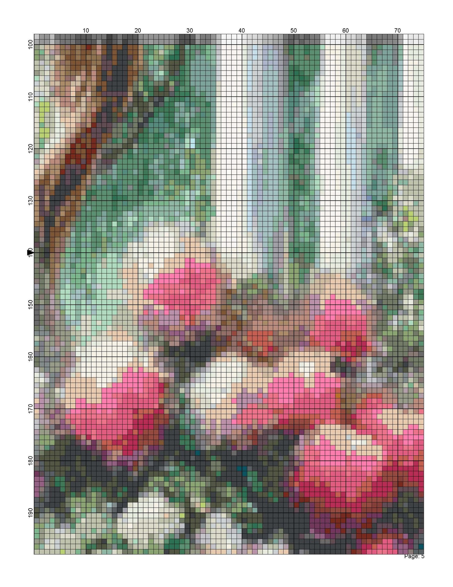 Log in Porch/ Cross Stitch Patterns/ Sweet Home 132