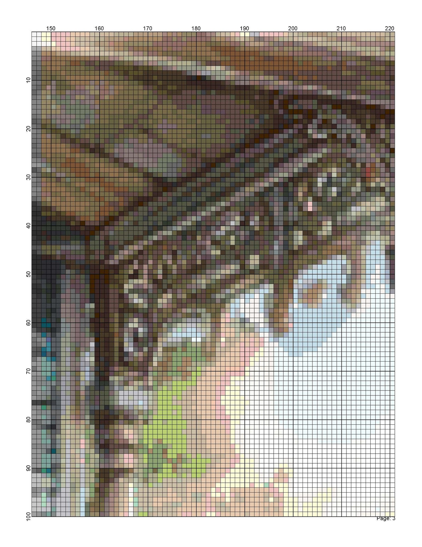 Log in Porch/ Cross Stitch Patterns/ Sweet Home 133