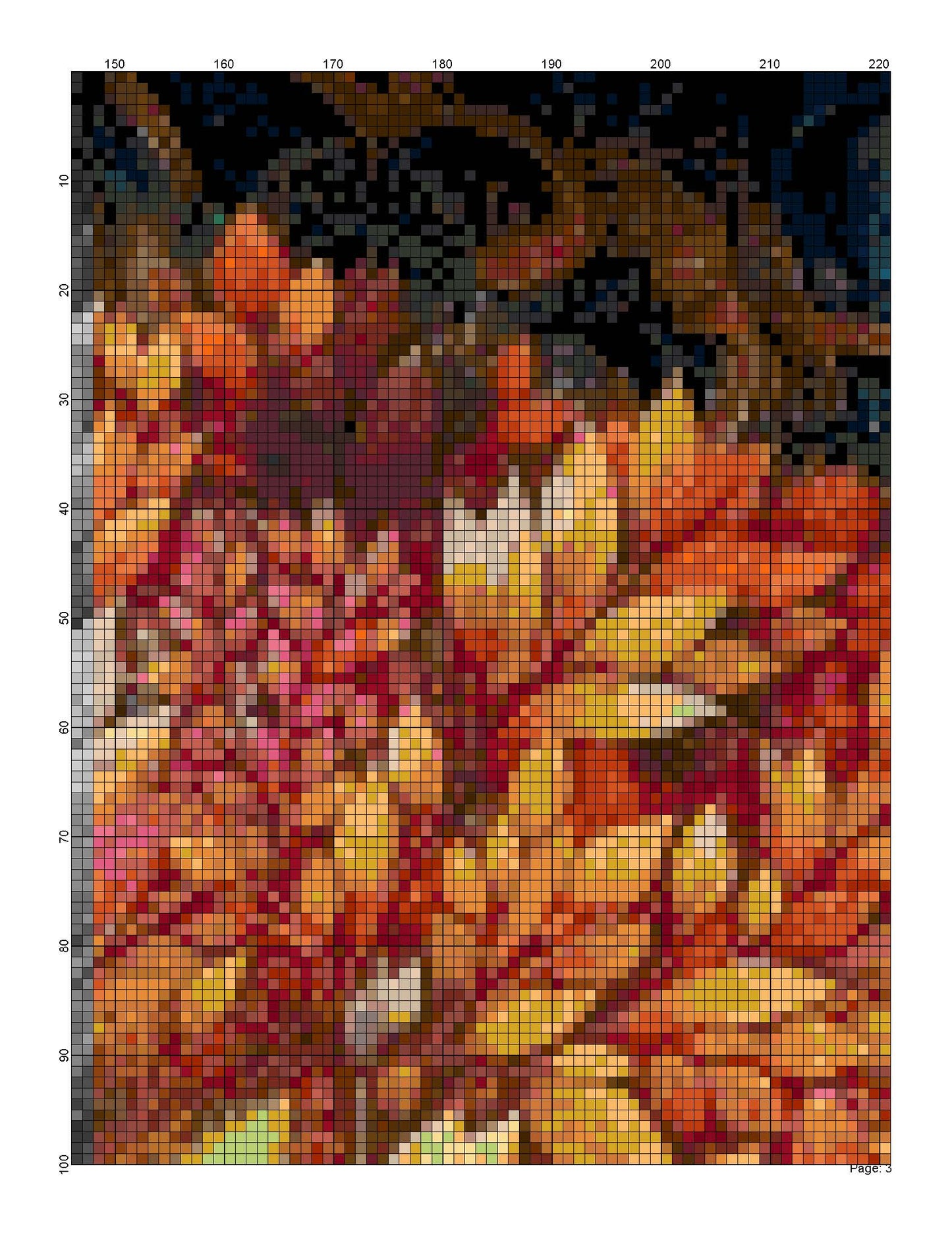 Magic tree/ Cross Stitch Patterns/ Nature 147