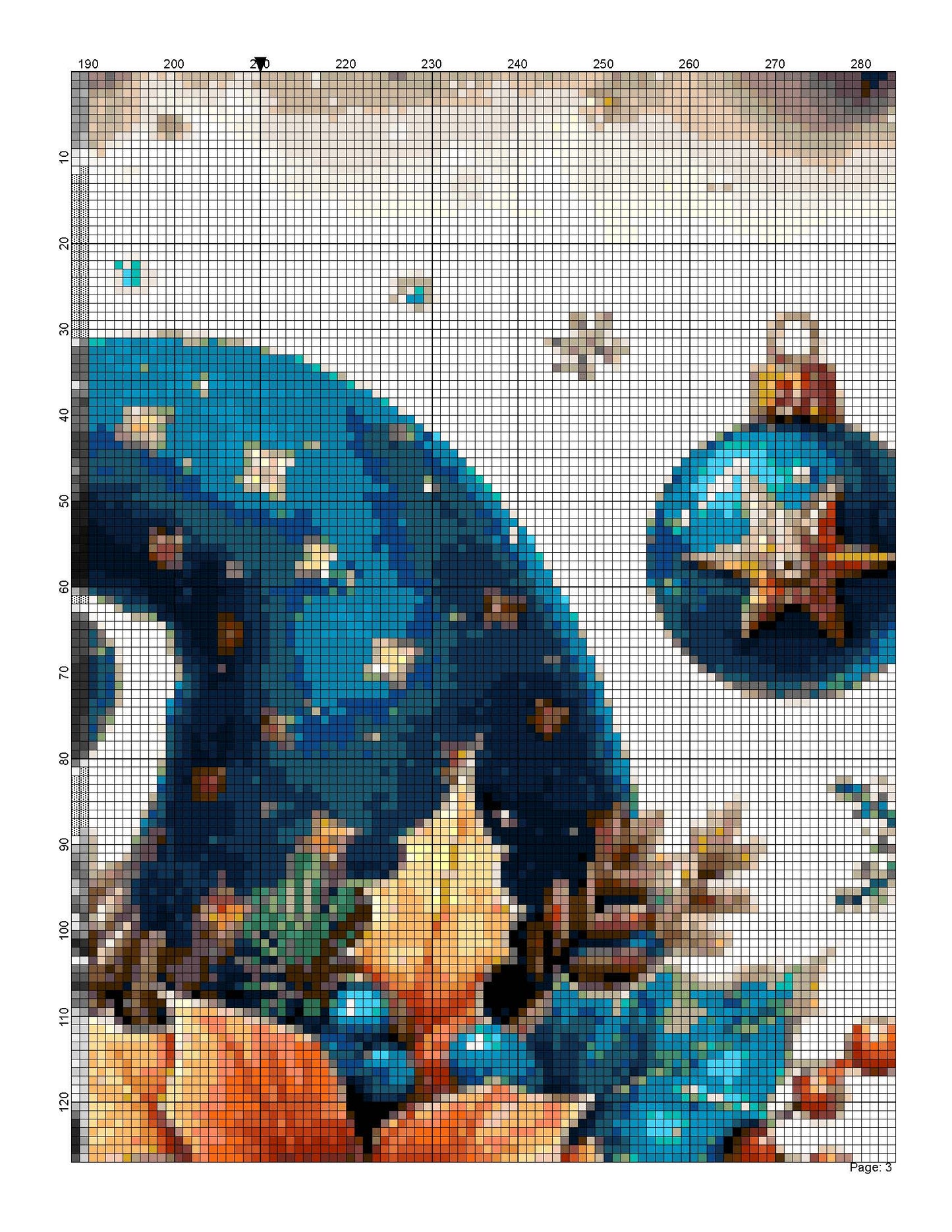 Counted Cross Stitch patterns/ Merry Christmas Gnomes/ Christmas 16