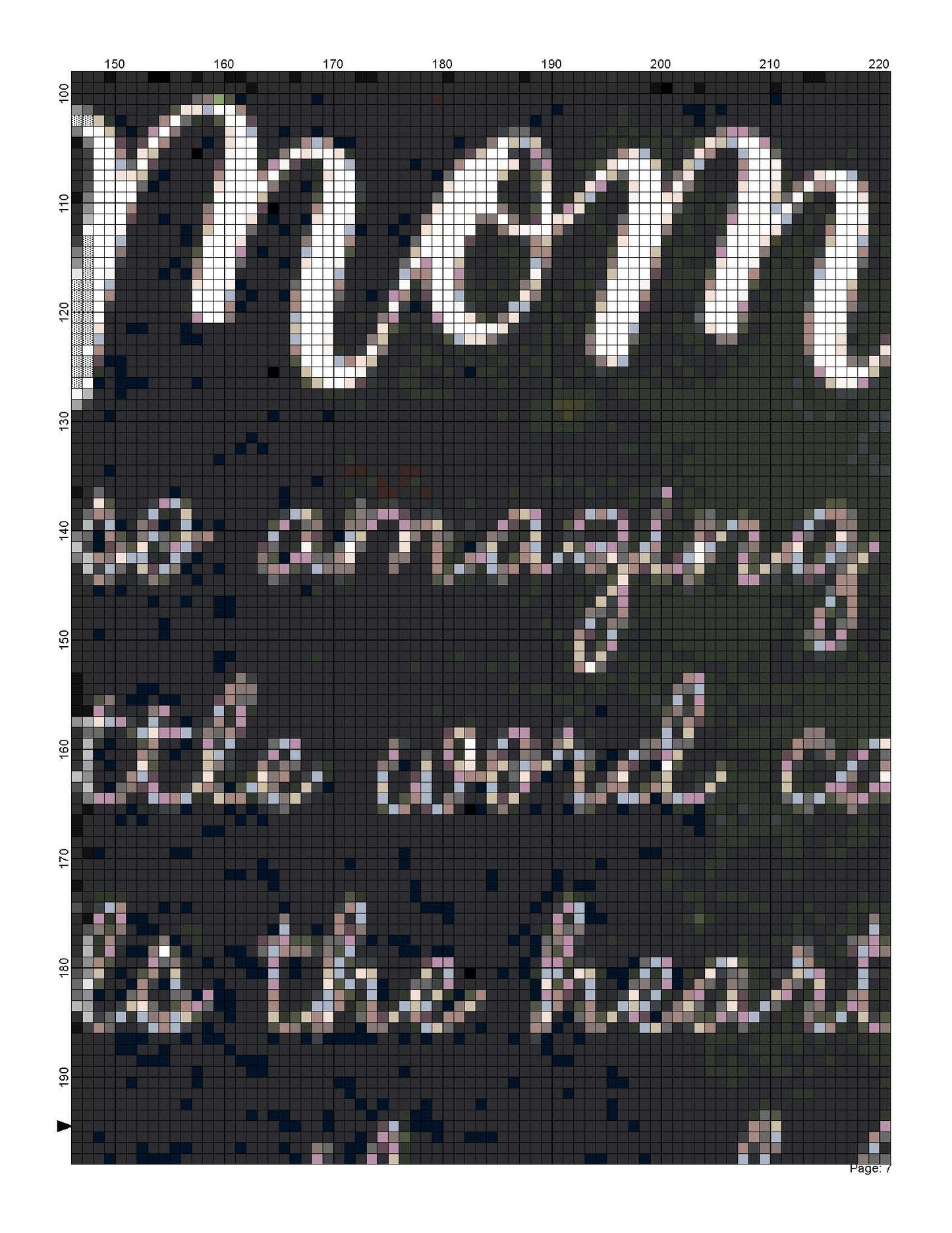 Counted Cross Stitch patterns/ Mother's Poem/ Mother's Day 3