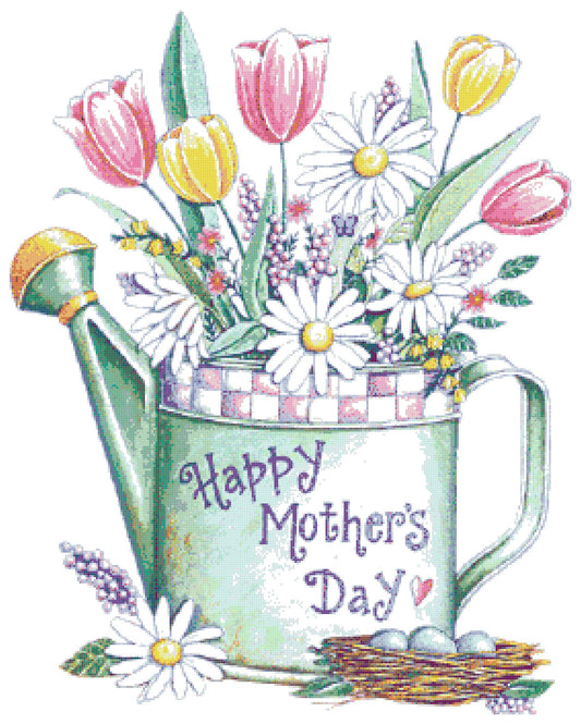 Counted Cross Stitch patterns/ Happy Mother's Day/ Mother's Day 1