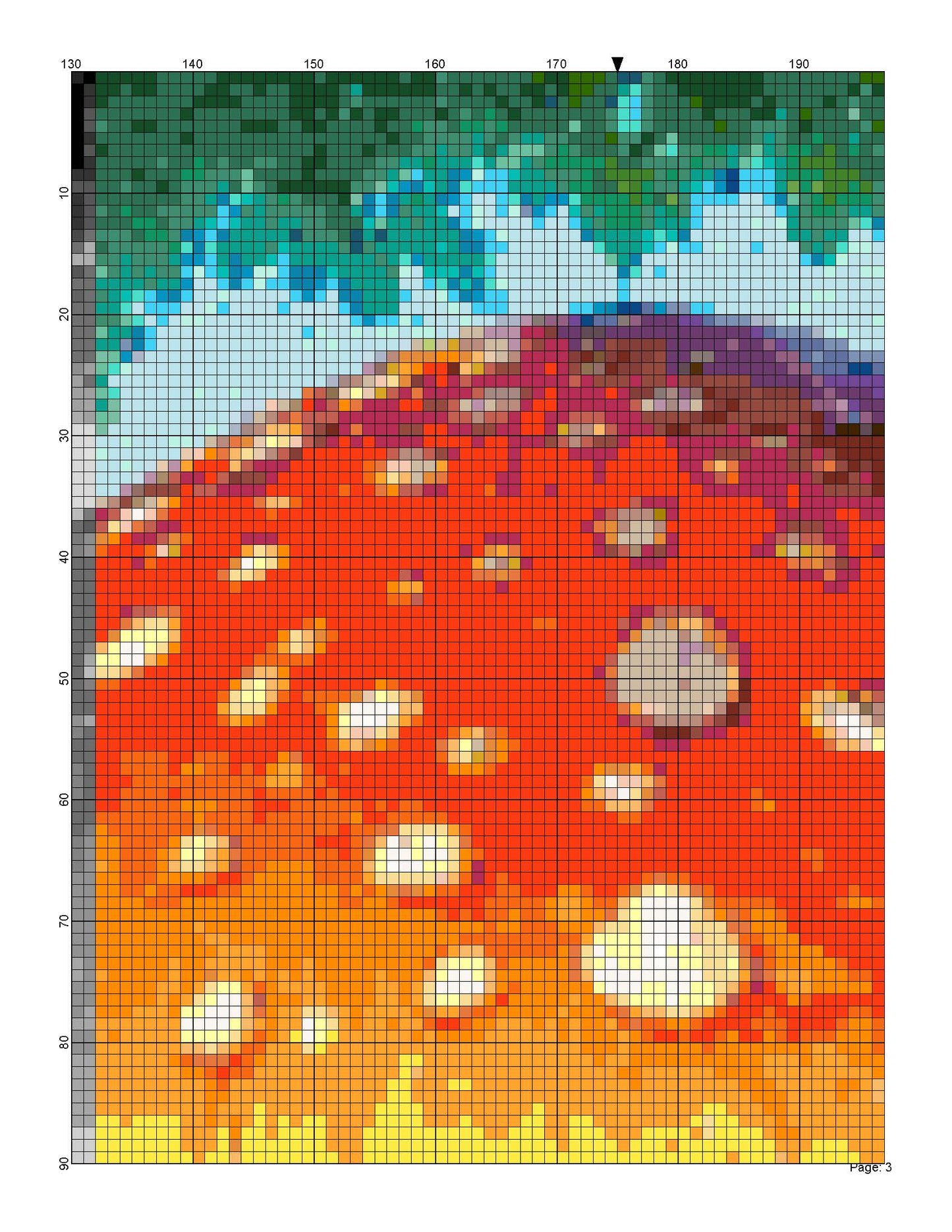 Counted Cross Stitch patterns/ Mushroom Home/ Dream Home 118