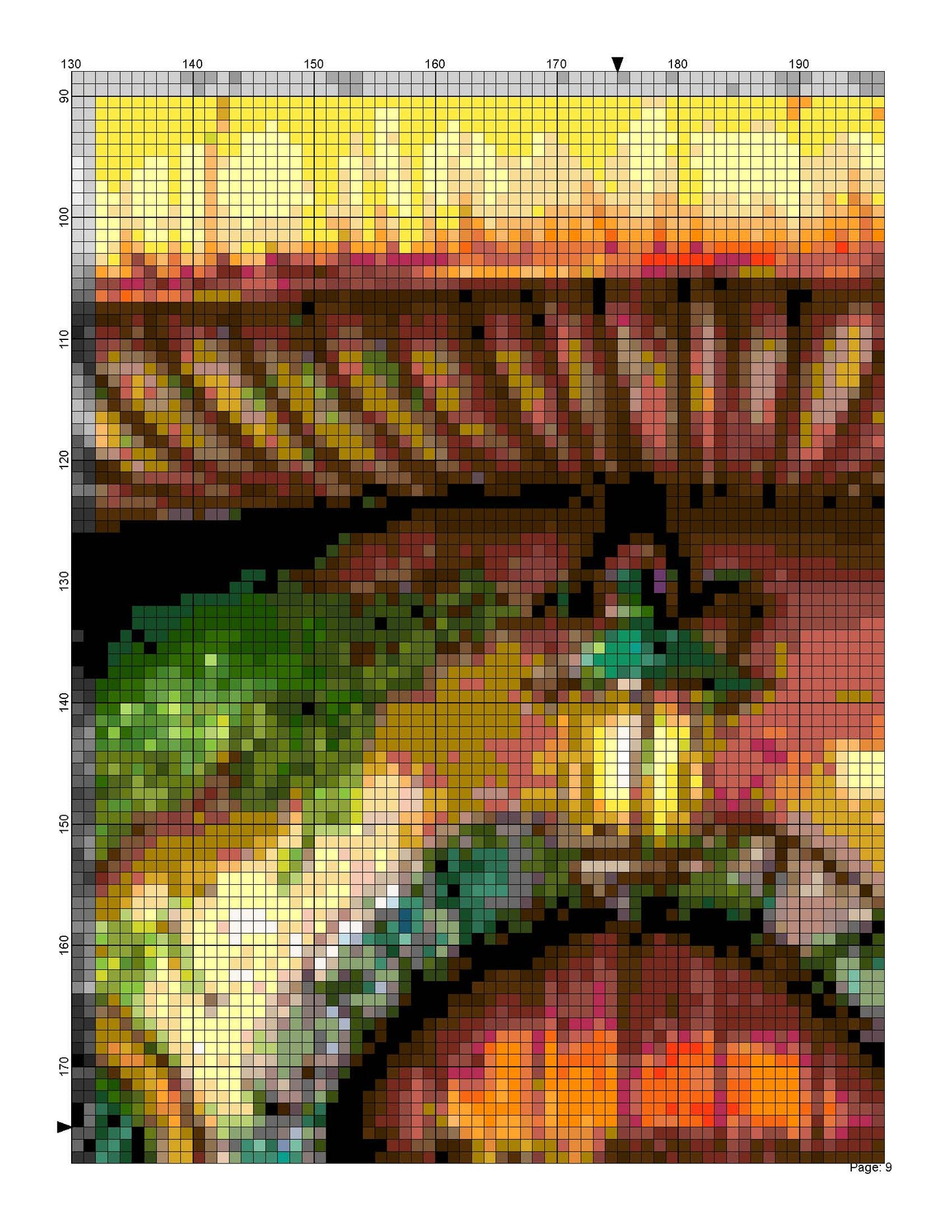 Counted Cross Stitch patterns/ Mushroom Home/ Dream Home 118