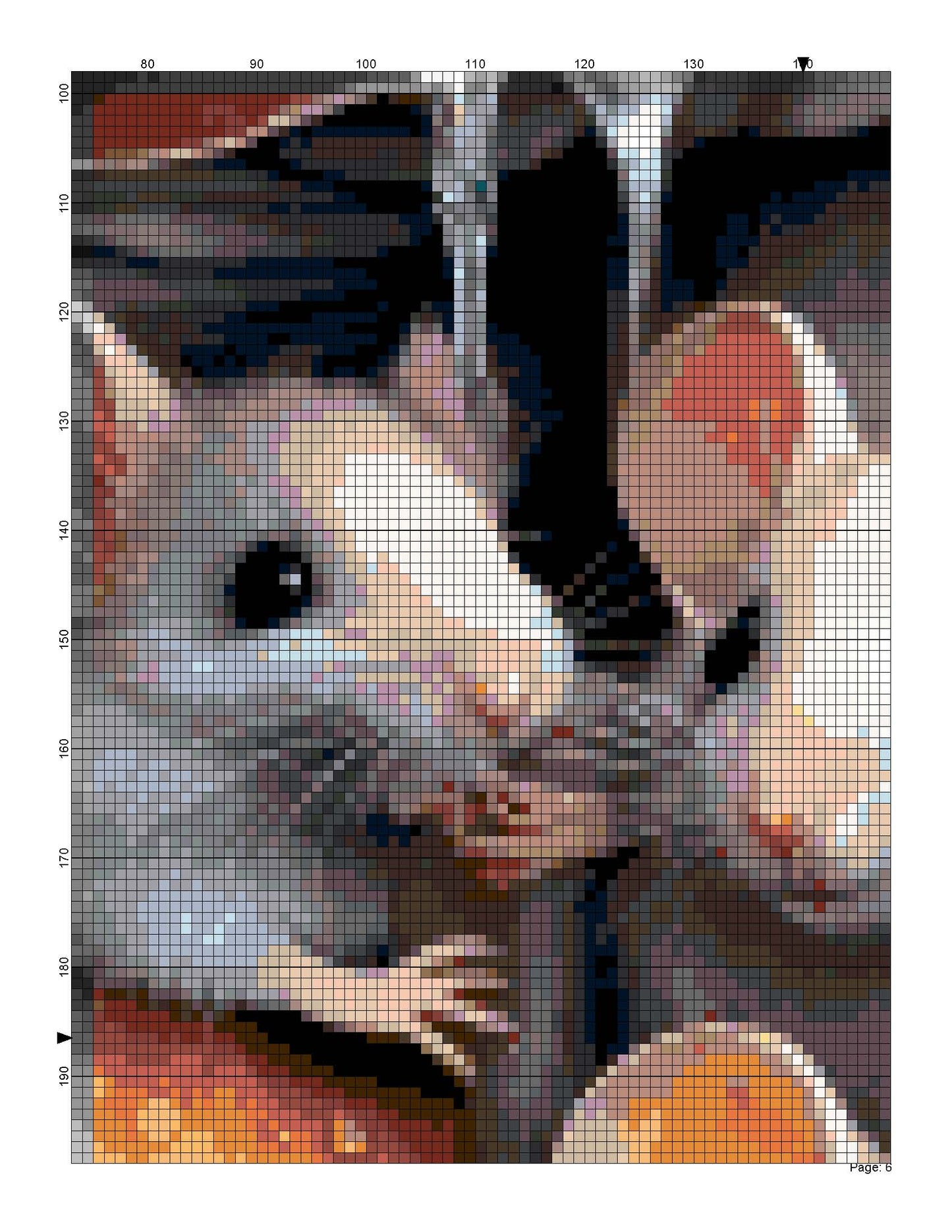 Counted Cross Stitch patterns/ Mushroom Rains and Rats/ Animals 185