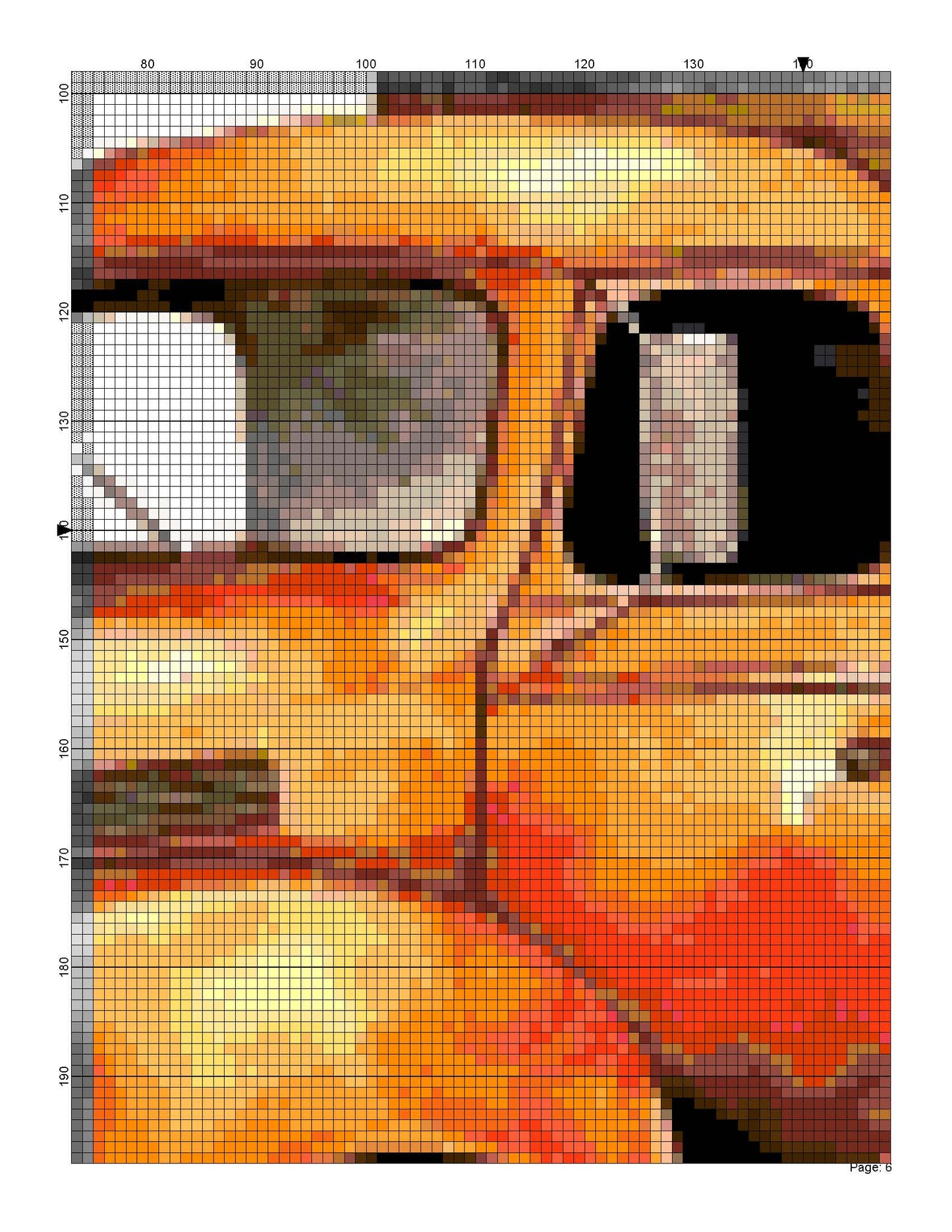 Counted Cross Stitch patterns/ Pumpkins Truck/ Halloween 59