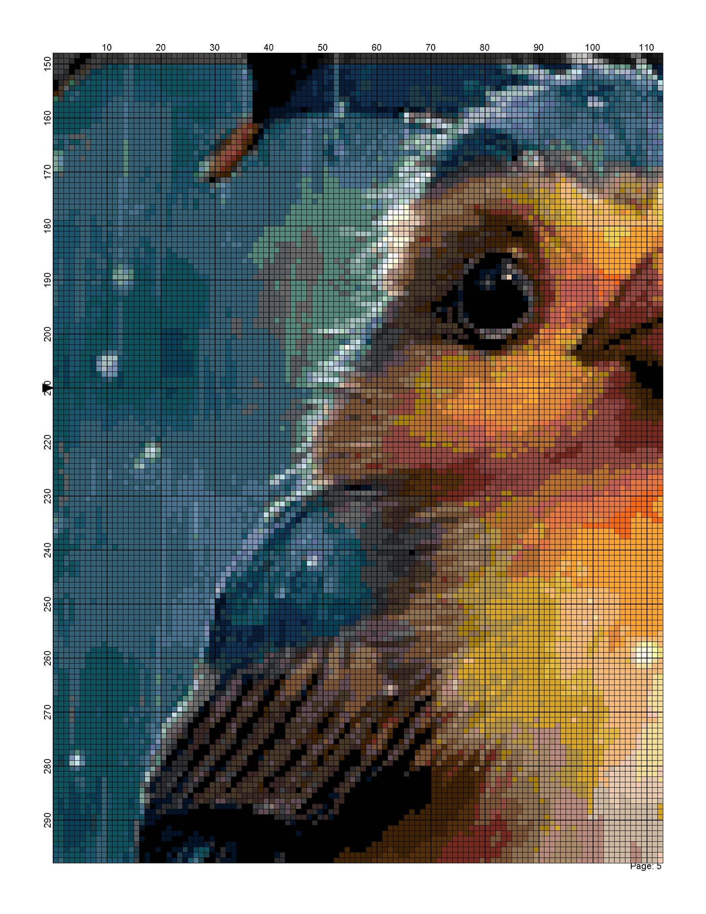 Counted Cross Stitch patterns/ Rainy Day Birdies/ Animals 170