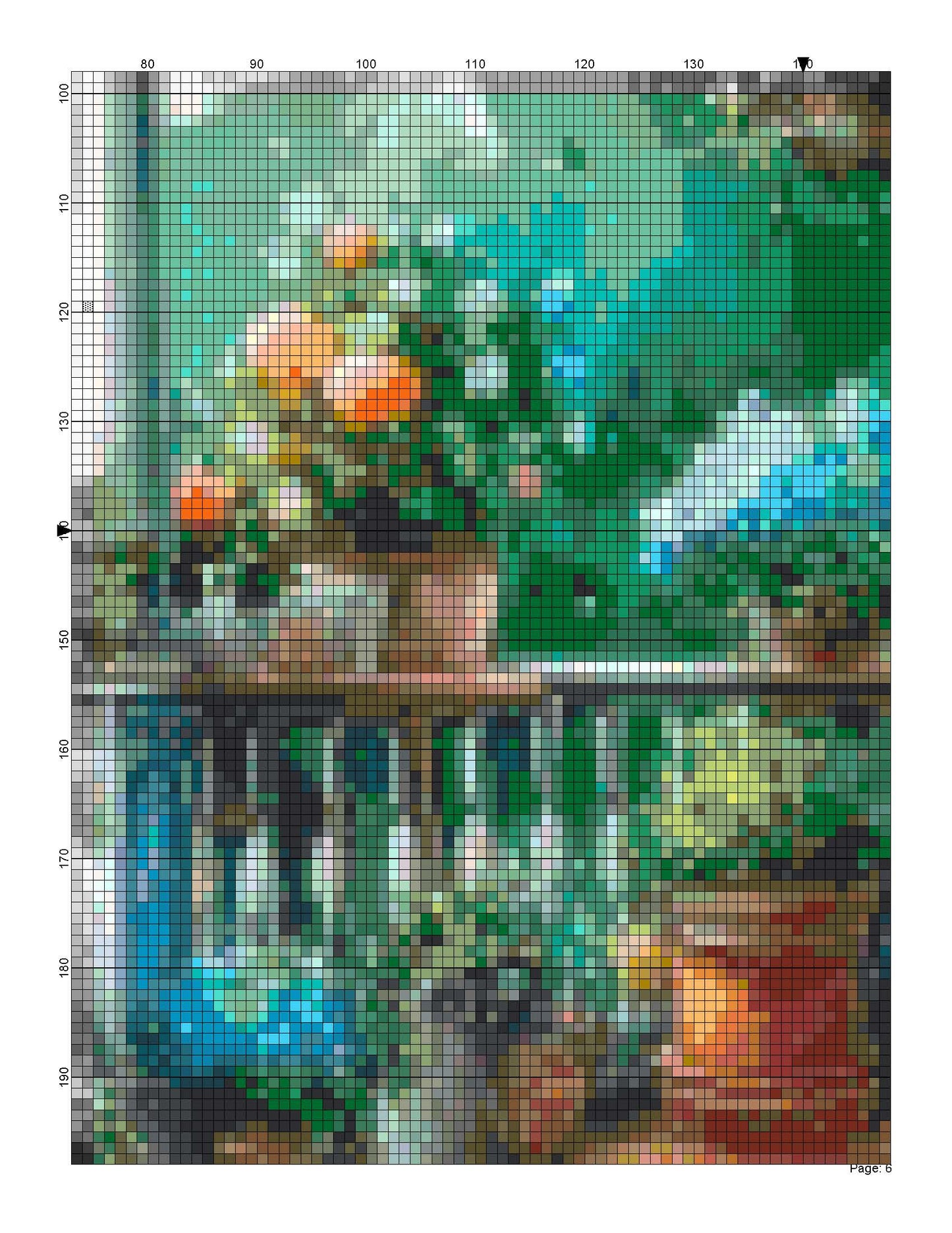 Shabby Front Porch/ Cross Stitch Patterns/ Sweet Home 130