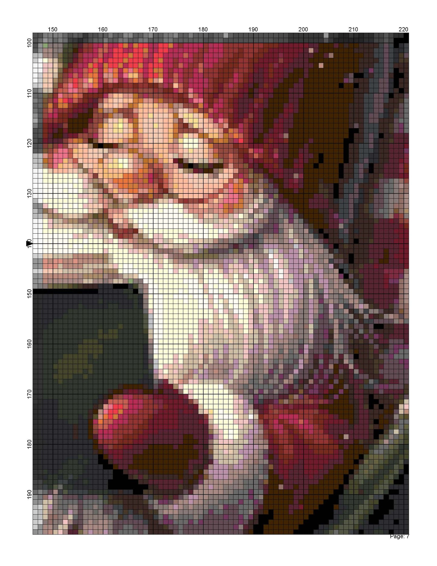 Counted Cross Stitch patterns/ Gnome in Chair Relaxing Swing/ Christmas 23