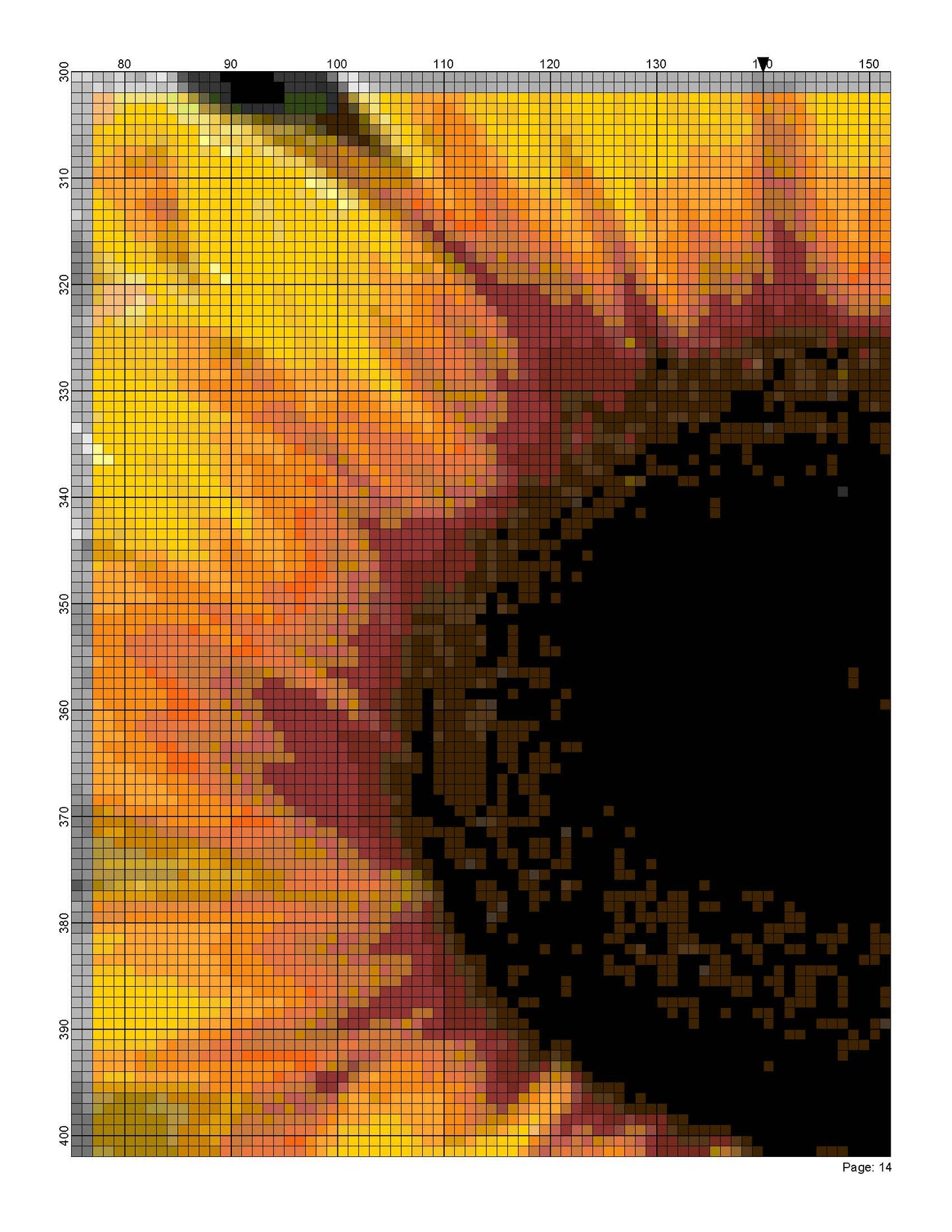 Sunflower and Butterfly/ Cross Stitch Patterns/ Roses 181