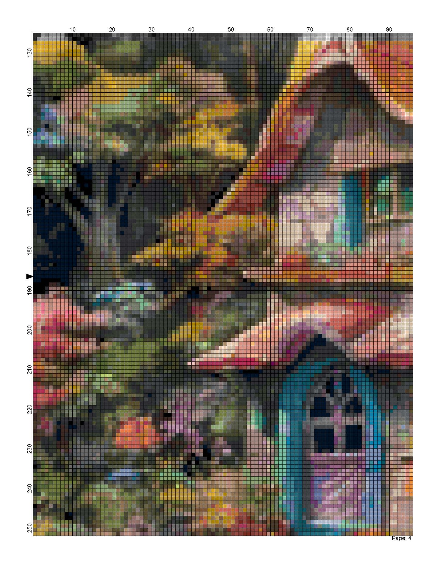 Sweet Home by the River/ Cross Stitch Patterns/ 135