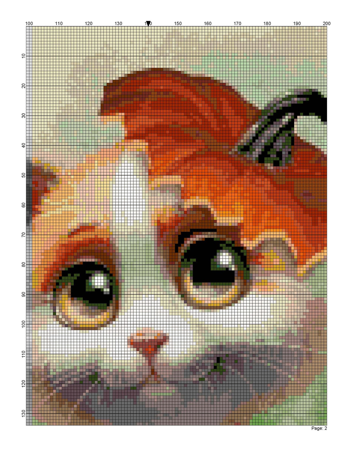 Thanksgiving cross stitch patterns/ Sweet Kitten Halloween 5